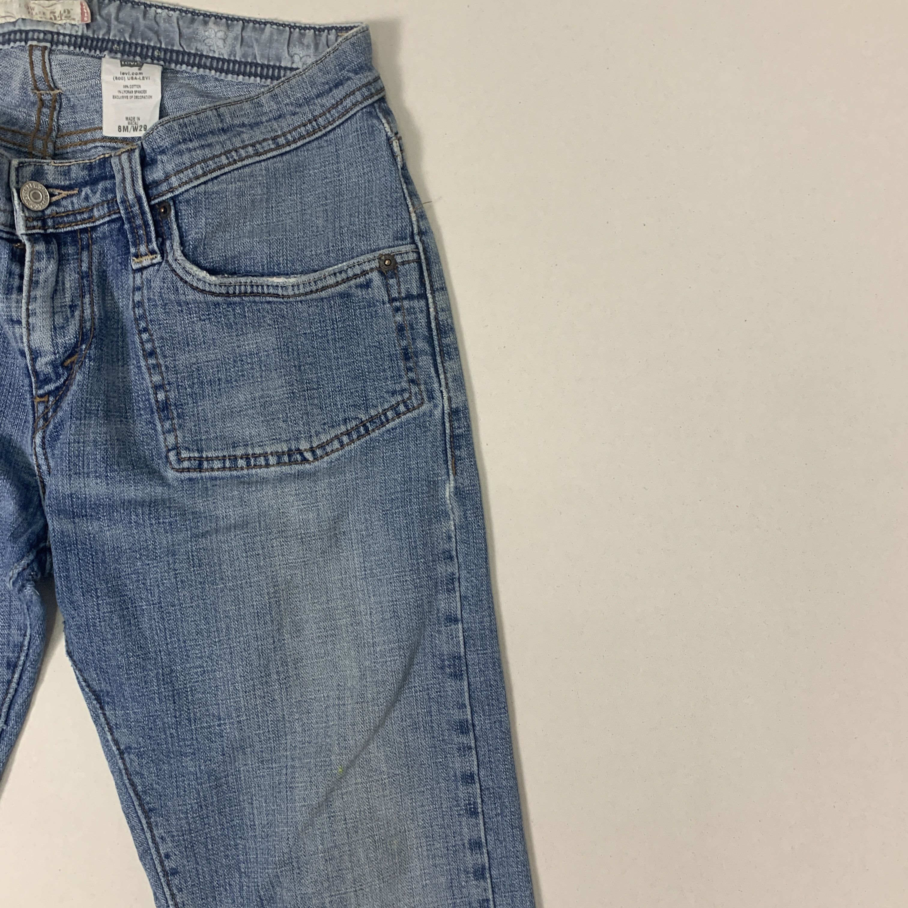 Levi's Vintage Levis 542 Flare Bootscut Denim Jeans P0032 Size 32" / US 10 / IT 46 - 2 Thumbnail
