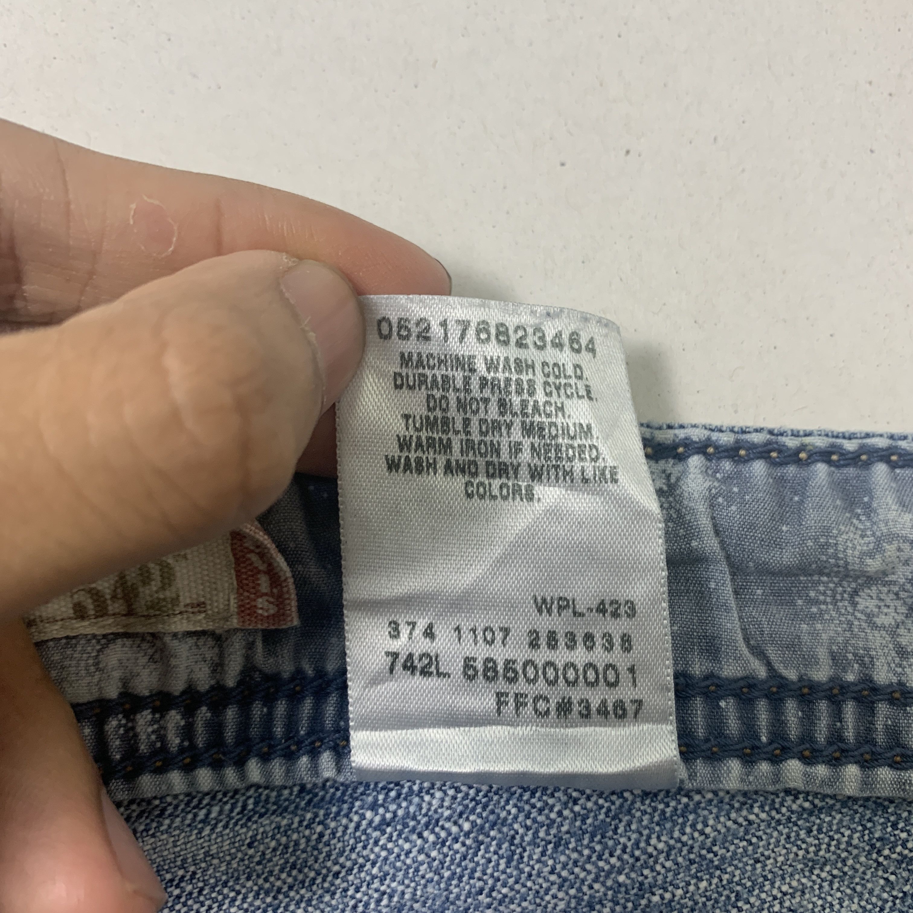 Levi's Vintage Levis 542 Flare Bootscut Denim Jeans P0032 Size 32" / US 10 / IT 46 - 6 Thumbnail
