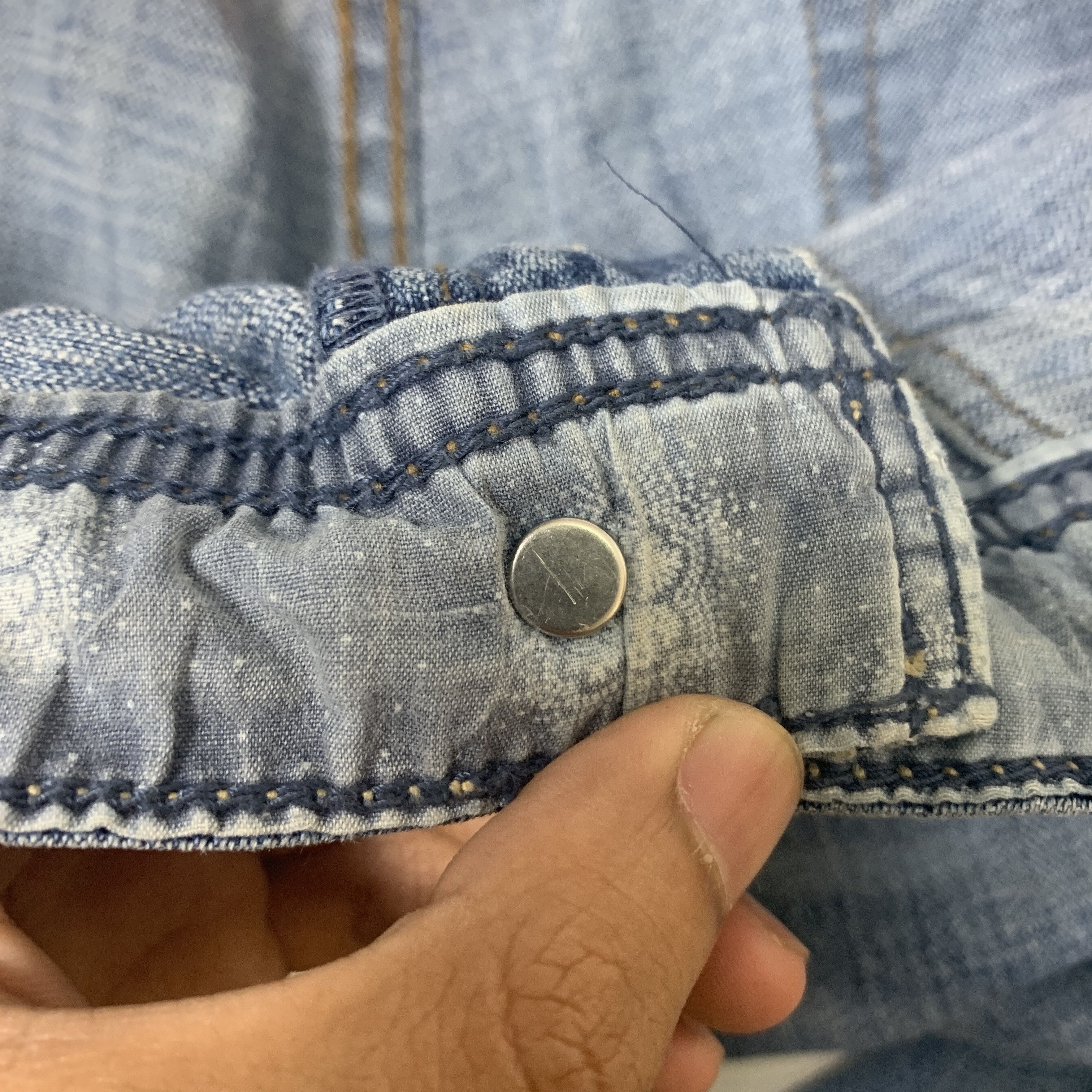 Levi's Vintage Levis 542 Flare Bootscut Denim Jeans P0032 Size 32" / US 10 / IT 46 - 9 Thumbnail