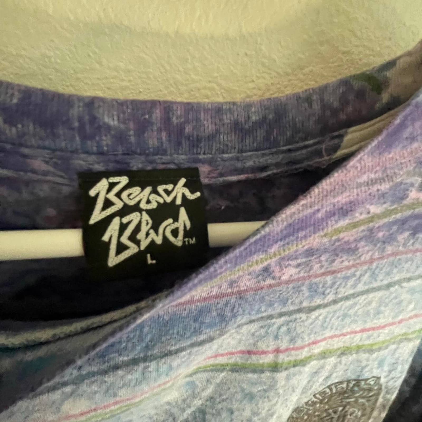 Vintage Vintage Beach Boulevard Late 80's 1990's Retro Y2K T Shirt Size US L / EU 52-54 / 3 - 4 Thumbnail