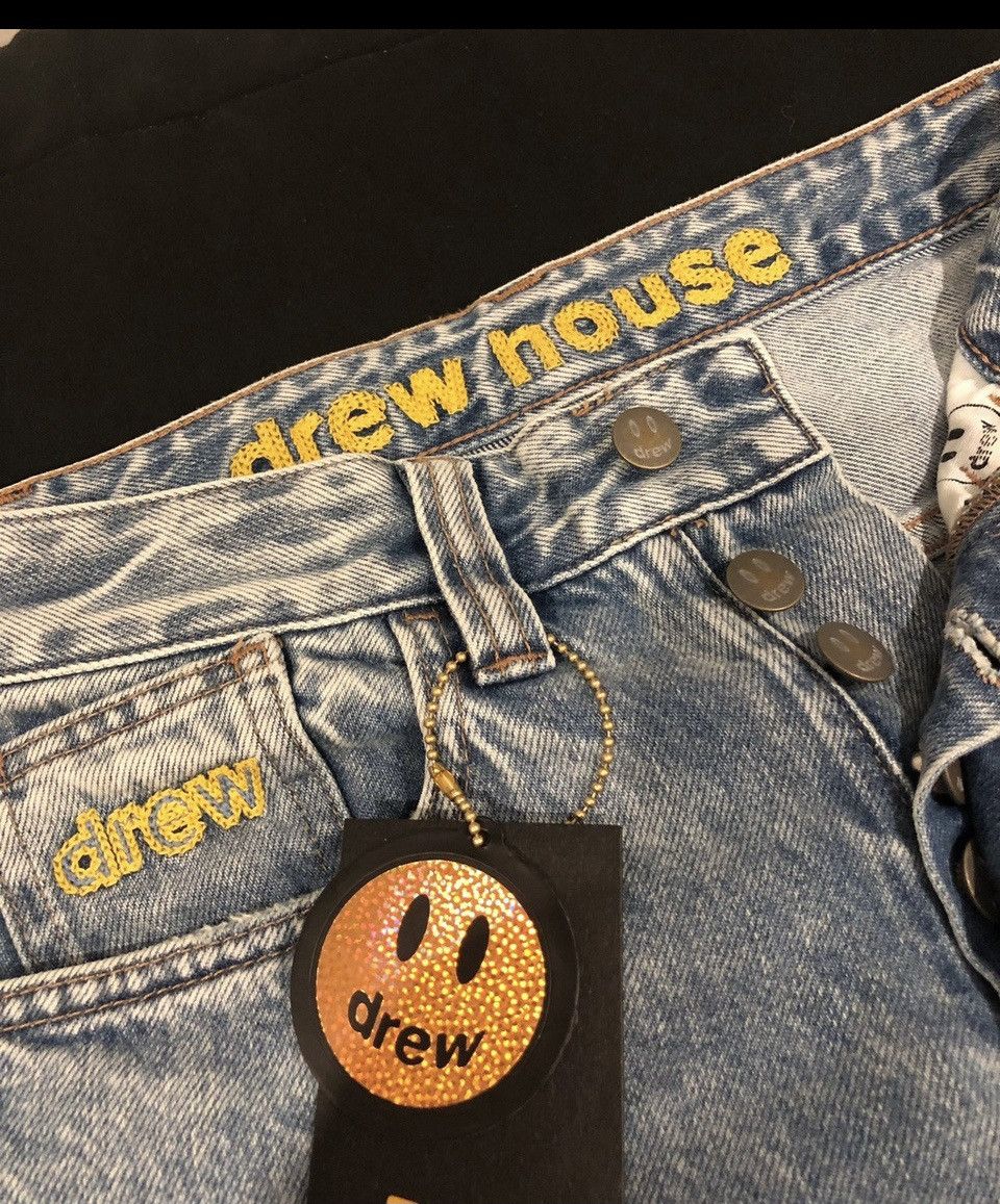Drew House Drew X Drew Distressed Jeans!! Size US 26 / EU 42 - 9 Thumbnail
