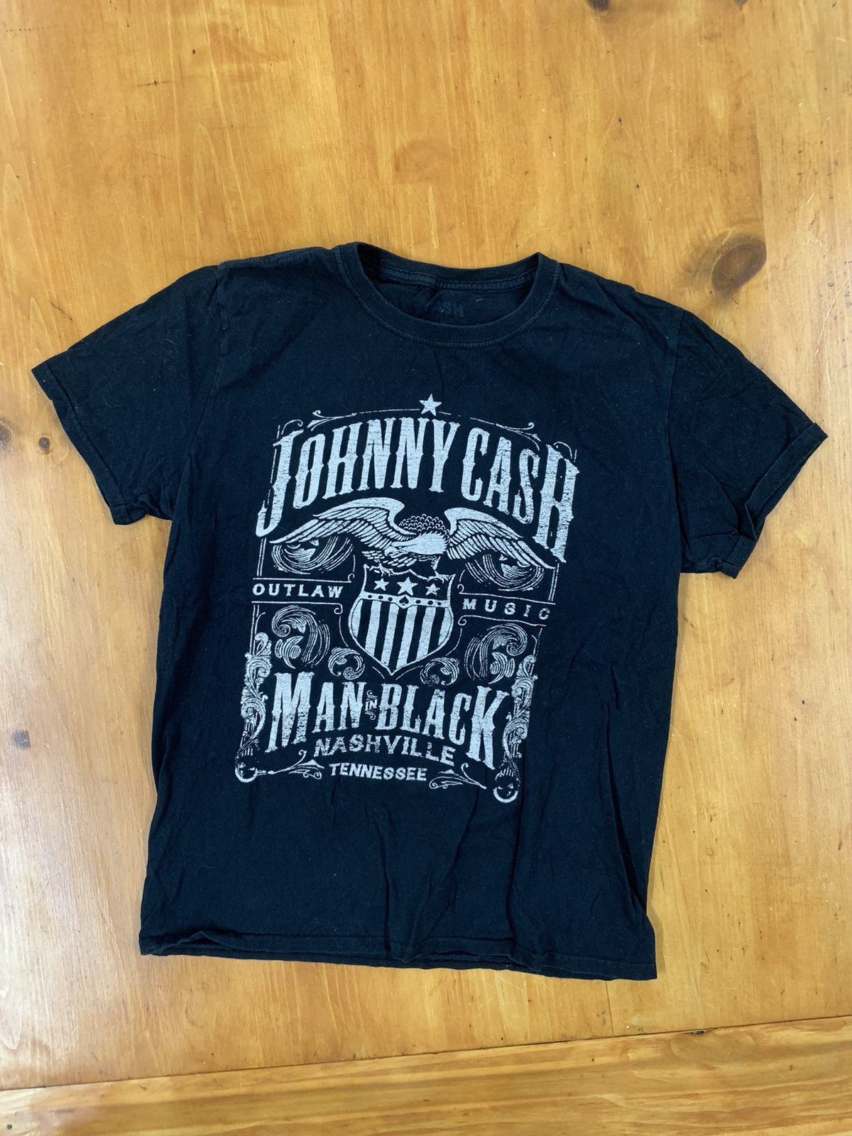 Vintage Vintage Johnny Cash Man in Back Jack Daniels T Shot Grailed