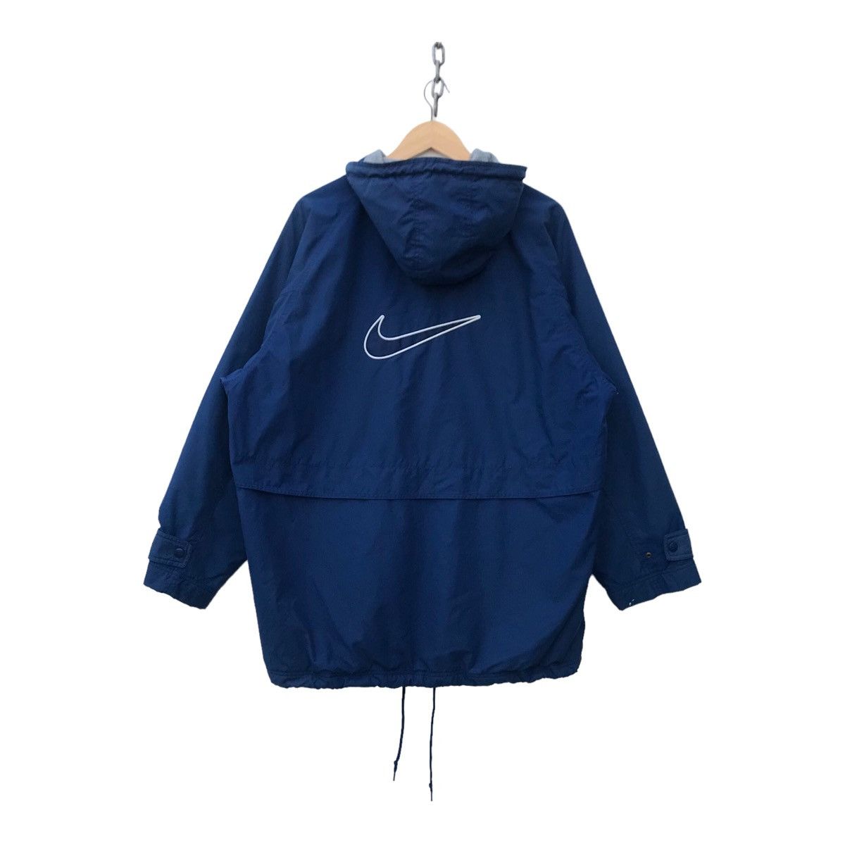 Vintage Vintage 90s Nike Swoosh Logo Hoodie Sun Faded Jacket Size US XL / EU 56 / 4 - 5 Thumbnail