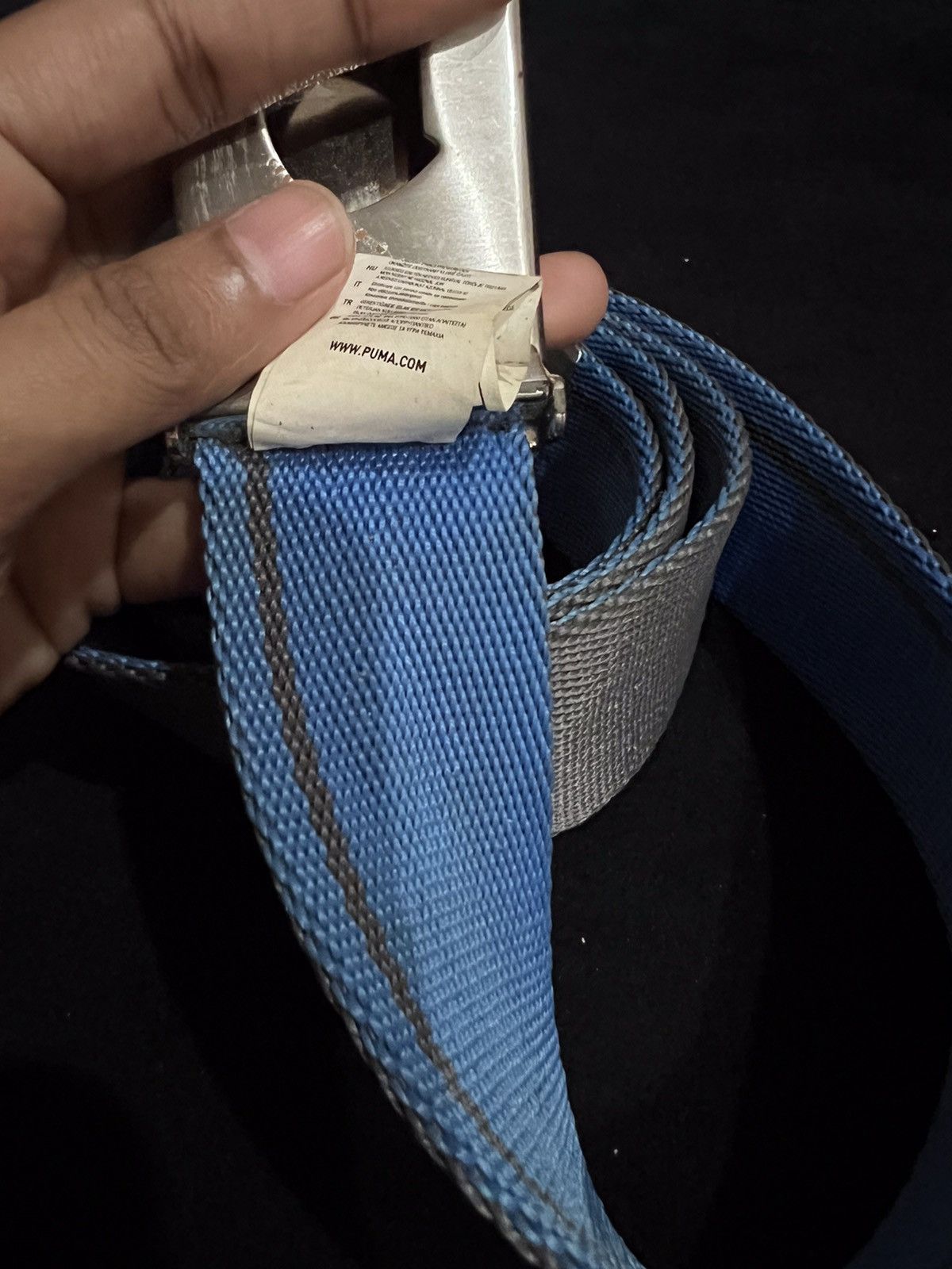 Puma Golf Canvas Buckle Belt