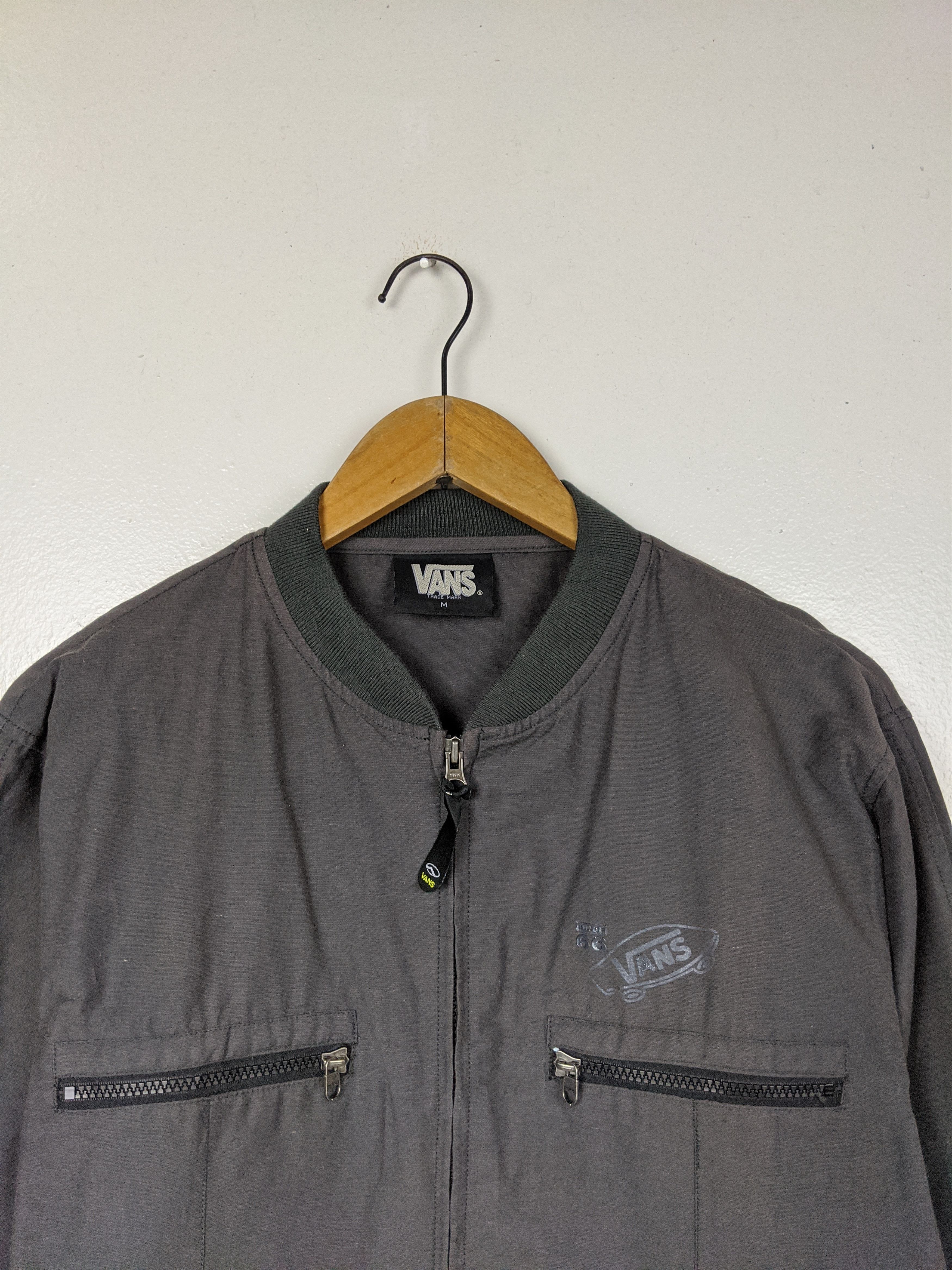 Vans Vintage Vans Light Bomber Jacket Outerwear Skateboard Size US M / EU 48-50 / 2 - 3 Thumbnail