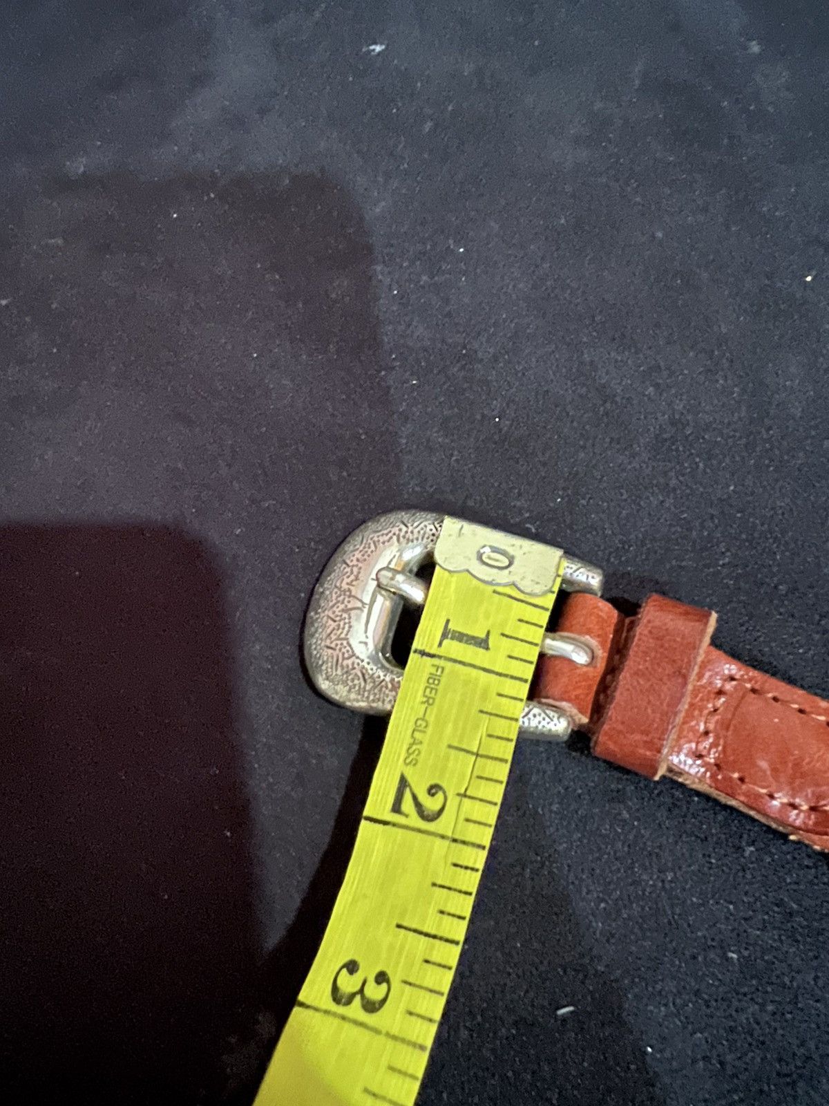 Leather Unbrand Leather Buckle Belt Size ONE SIZE - 10 Thumbnail