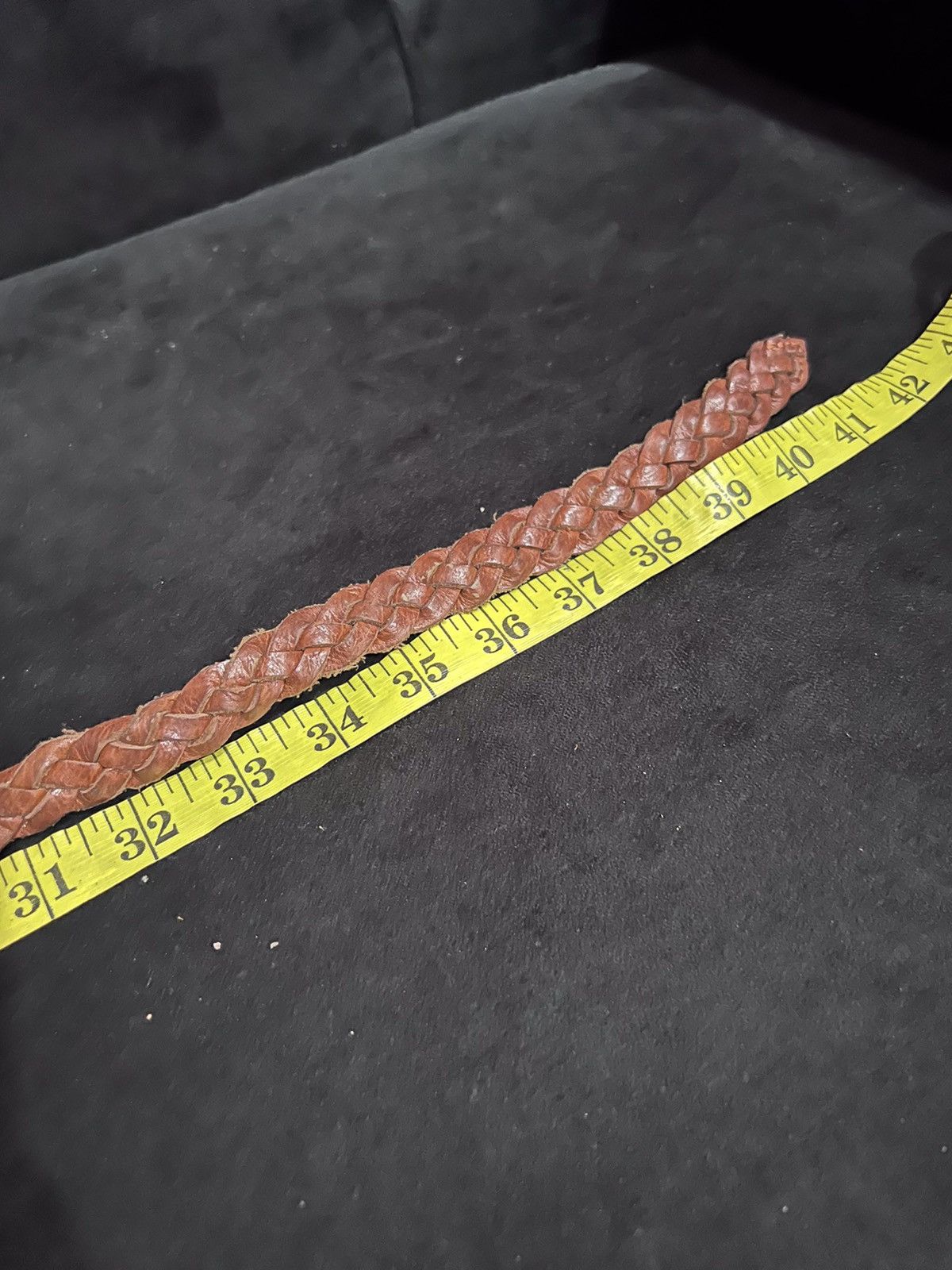 Leather Unbrand Leather Buckle Belt Size ONE SIZE - 7 Thumbnail