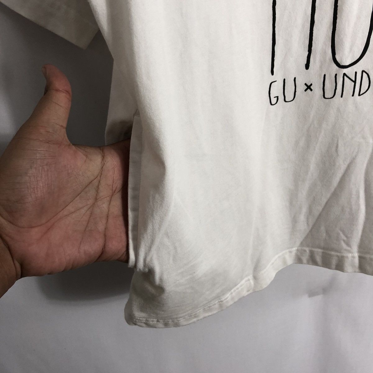 GU × Jun Takahashi × Undercover 🔥Rare🔥🇯🇵GU Undercover Noises Relaxed Baggy Design Pocket Tee Size US L / EU 52-54 / 3 - 9 Thumbnail