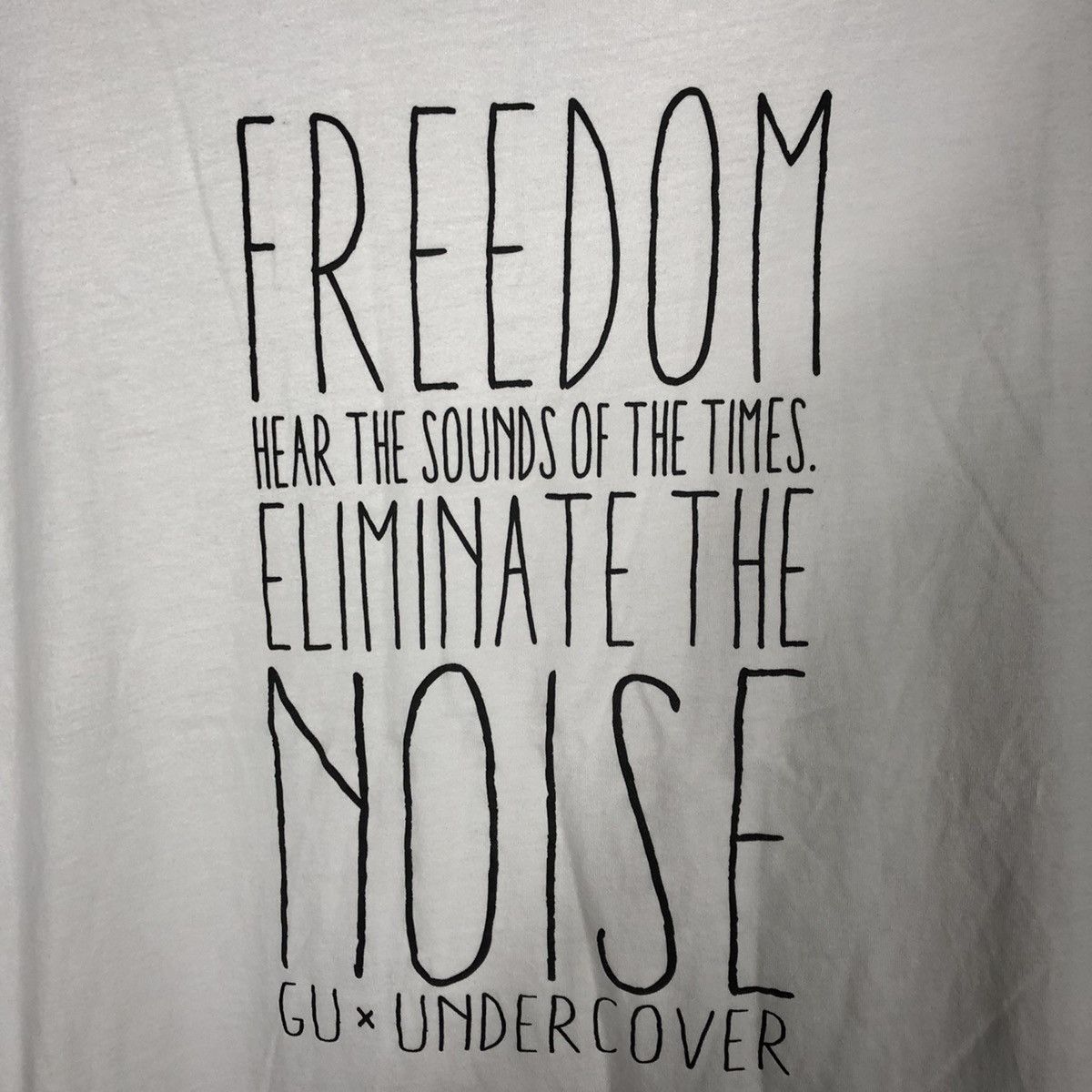 GU × Jun Takahashi × Undercover 🔥Rare🔥🇯🇵GU Undercover Noises Relaxed Baggy Design Pocket Tee Size US L / EU 52-54 / 3 - 3 Thumbnail