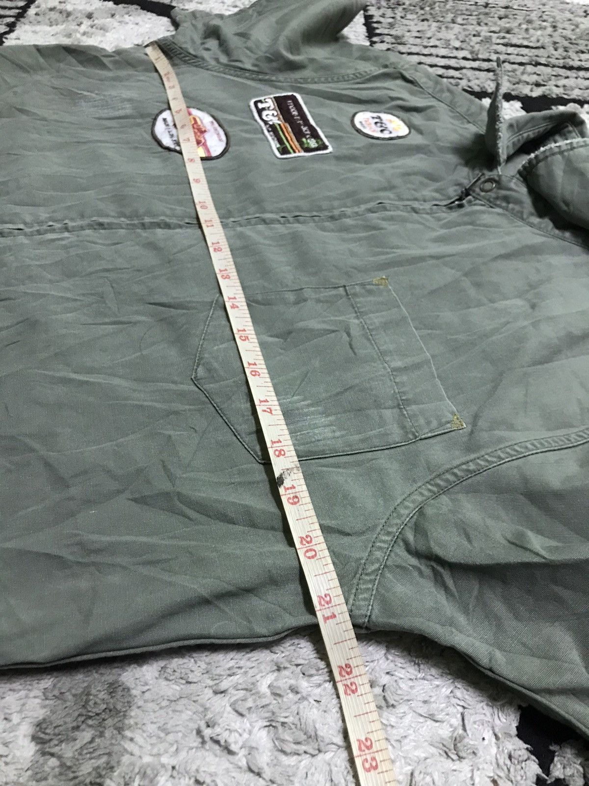 Japanese Brand T&C surf design zipper shirts Size US L / EU 52-54 / 3 - 5 Thumbnail