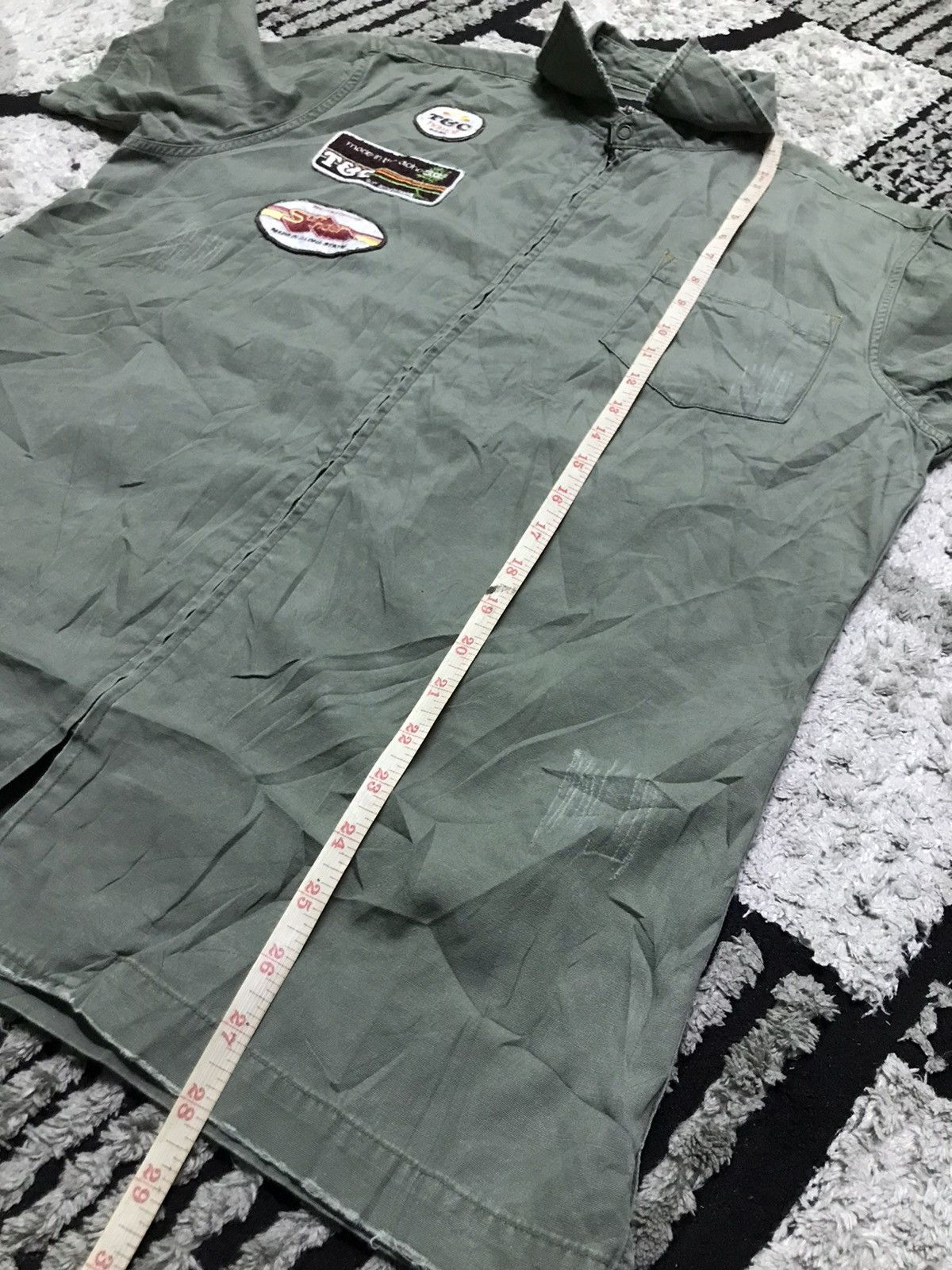 Japanese Brand T&C surf design zipper shirts Size US L / EU 52-54 / 3 - 6 Thumbnail