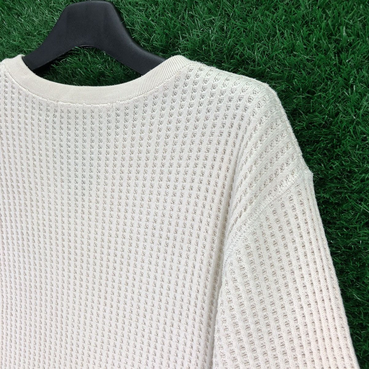 Japanese Brand Vintage Inter State Blue Label Long Sleeve Knit Tee Size US M / EU 48-50 / 2 - 5 Thumbnail