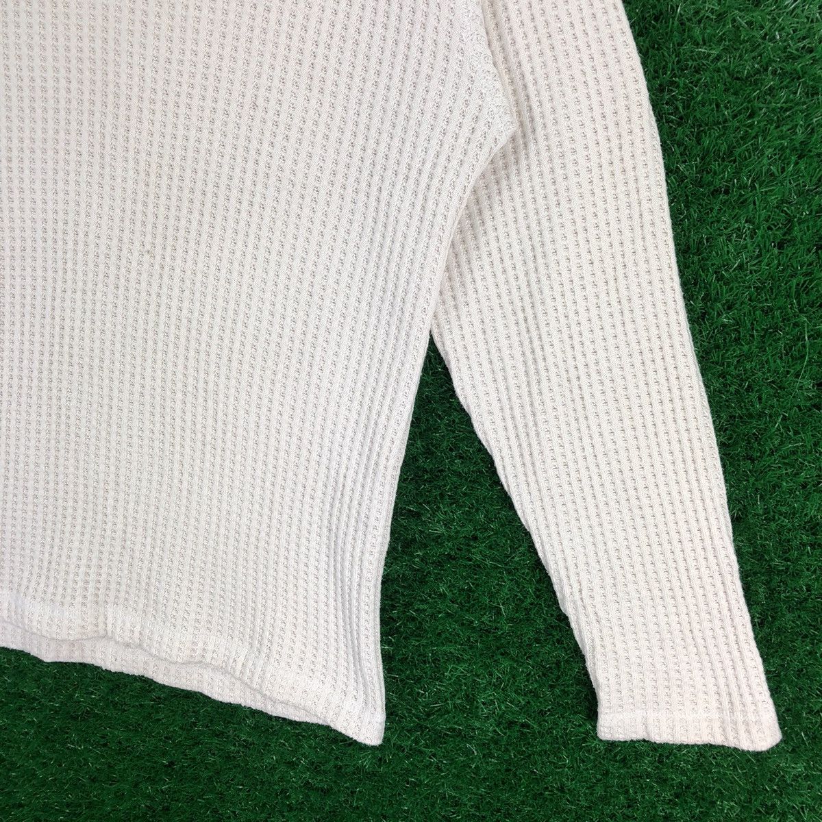 Japanese Brand Vintage Inter State Blue Label Long Sleeve Knit Tee Size US M / EU 48-50 / 2 - 3 Thumbnail