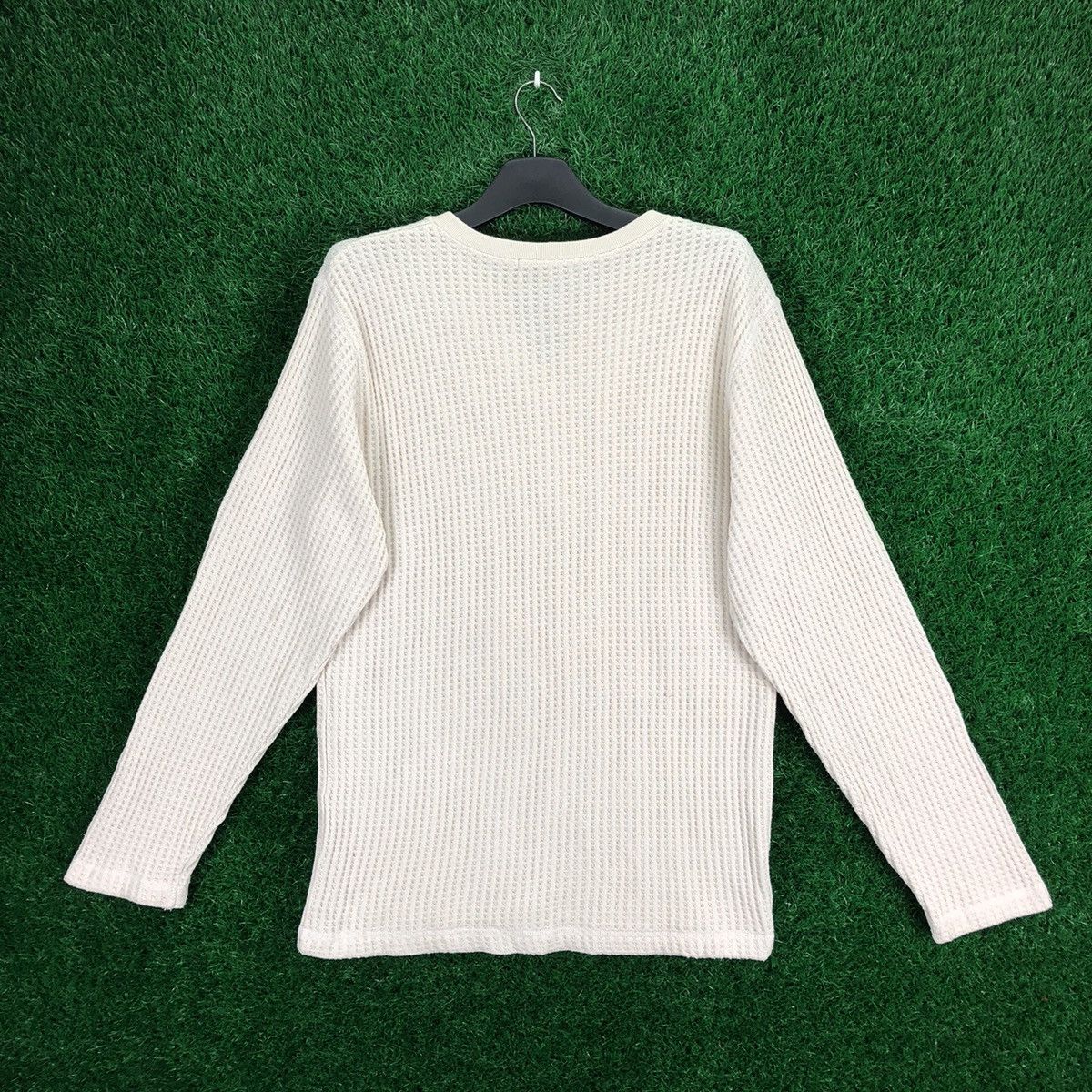 Japanese Brand Vintage Inter State Blue Label Long Sleeve Knit Tee Size US M / EU 48-50 / 2 - 4 Thumbnail