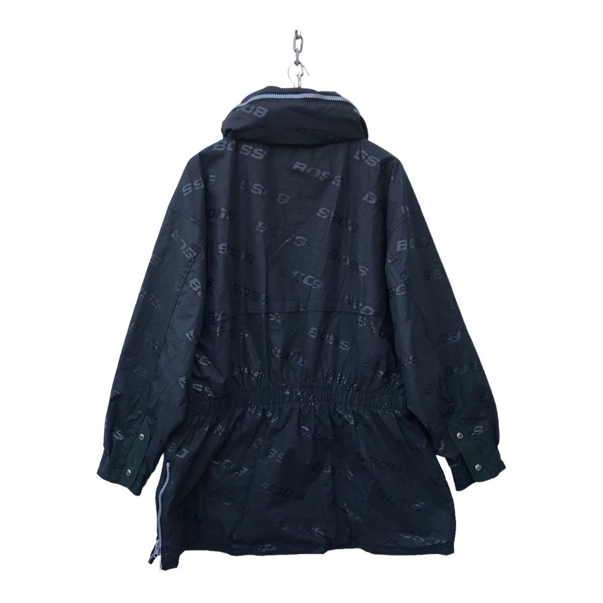 Hugo Boss Boss Overprinted Anorak Colourblock Hoodie Jacket Size US XL / EU 56 / 4 - 8 Thumbnail
