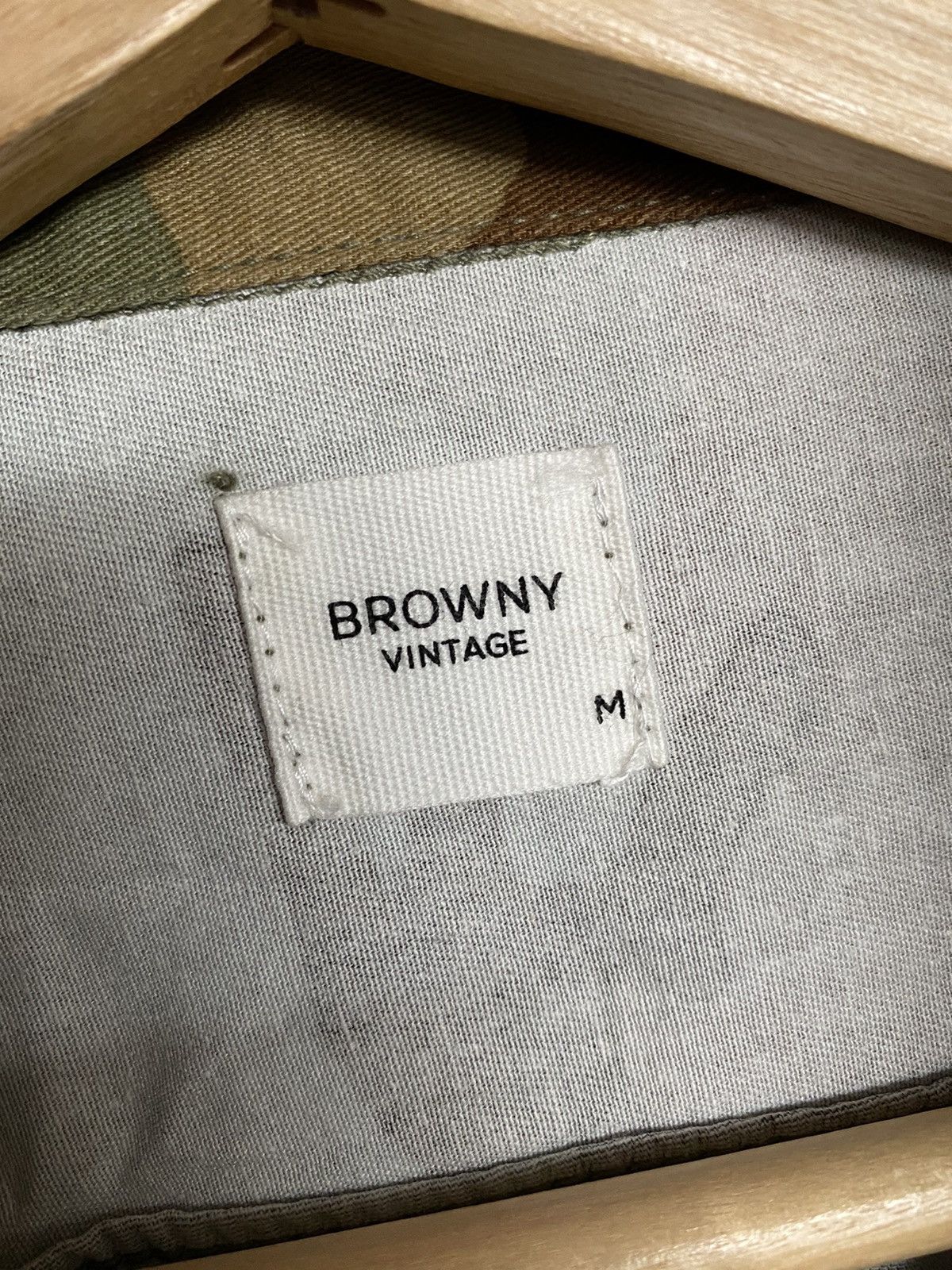 Japanese Brand Browny Comouflage Woodland Workers Shirt Size US M / EU 48-50 / 2 - 7 Thumbnail