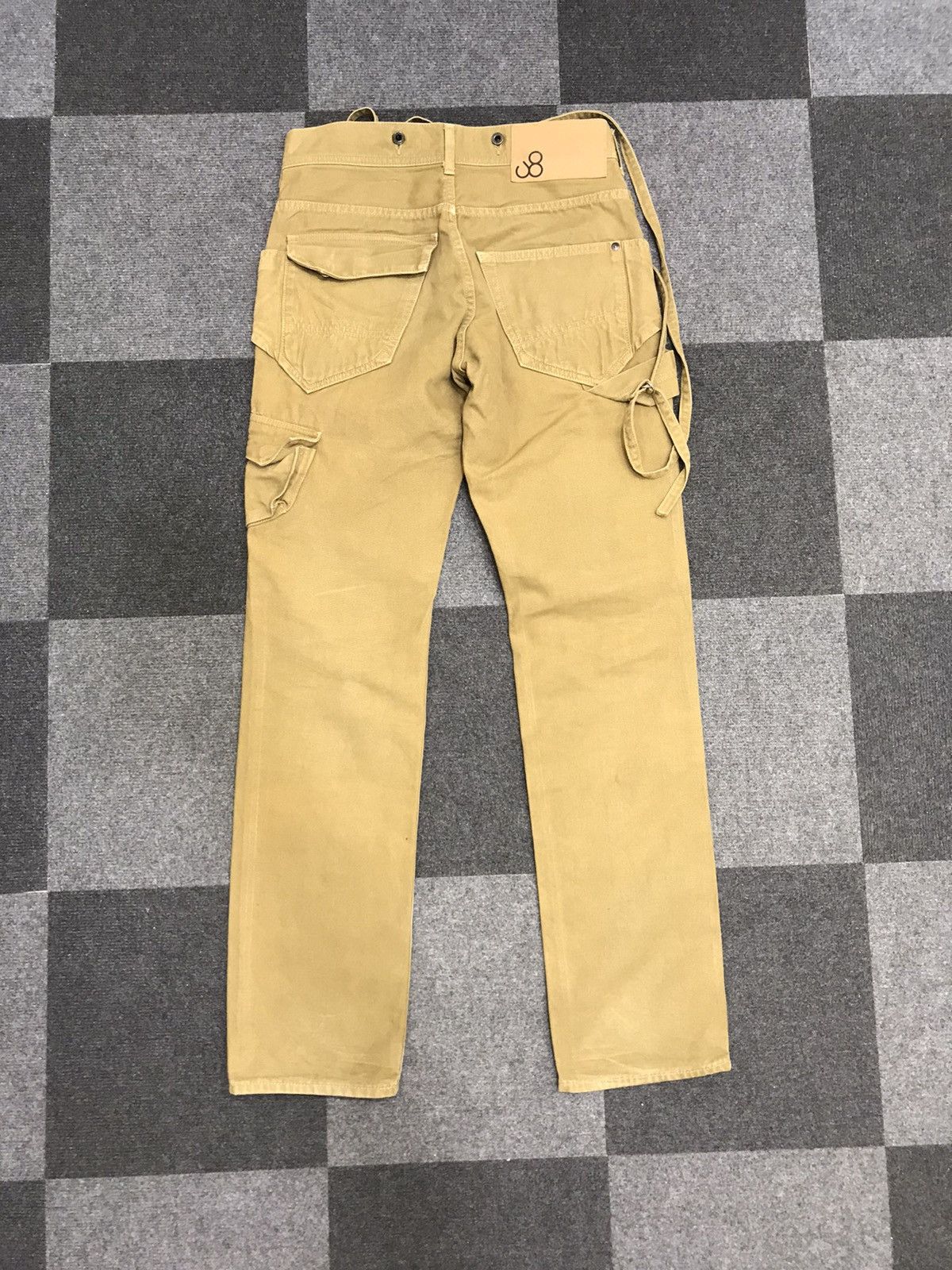 Japanese Brand JOHNBULL HAKAMA Multipockets Duck Canvas Carpenter Pant Size US 30 / EU 46 - 7 Thumbnail