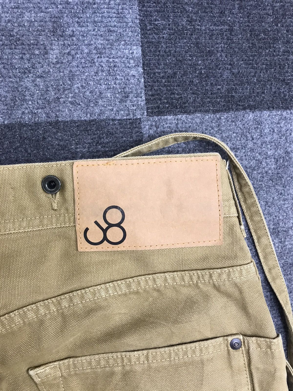 Japanese Brand JOHNBULL HAKAMA Multipockets Duck Canvas Carpenter Pant Size US 30 / EU 46 - 14 Thumbnail