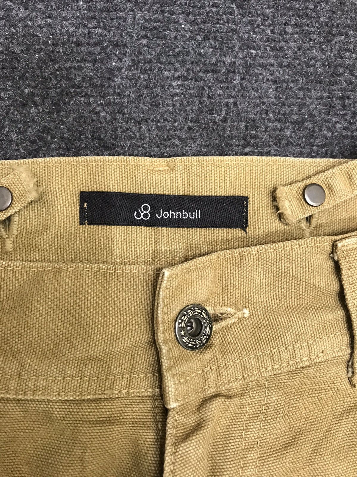 Japanese Brand JOHNBULL HAKAMA Multipockets Duck Canvas Carpenter Pant Size US 30 / EU 46 - 6 Thumbnail