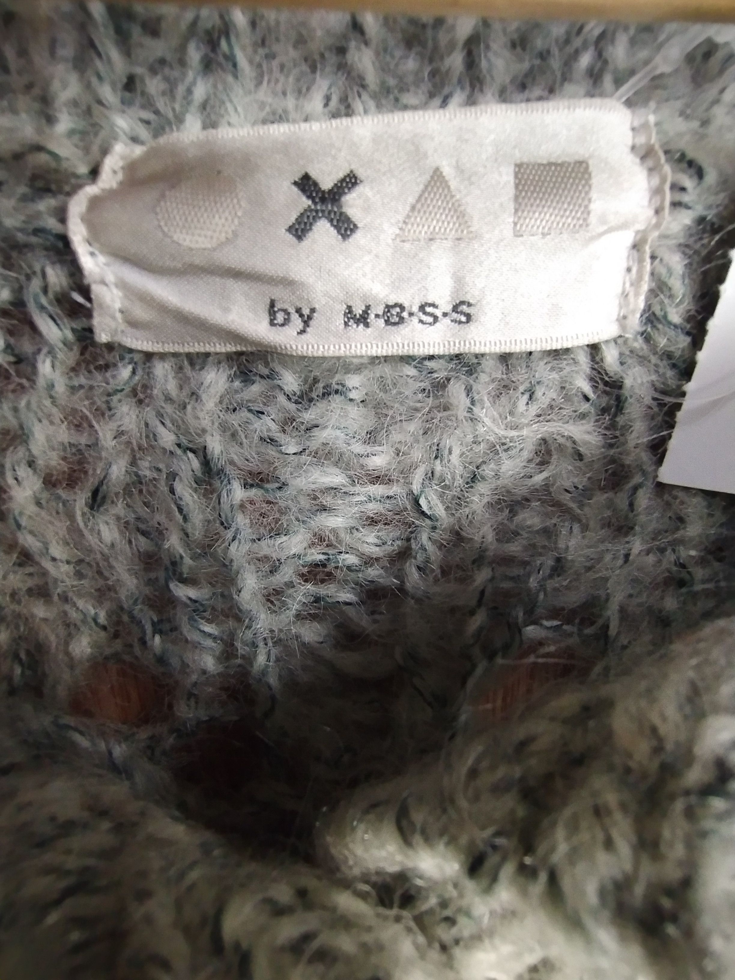 Aran Isles Knitwear M.B.S.S mohair crochet cardigan gray knitwear #S027 Size M / US 6-8 / IT 42-44 - 5 Thumbnail