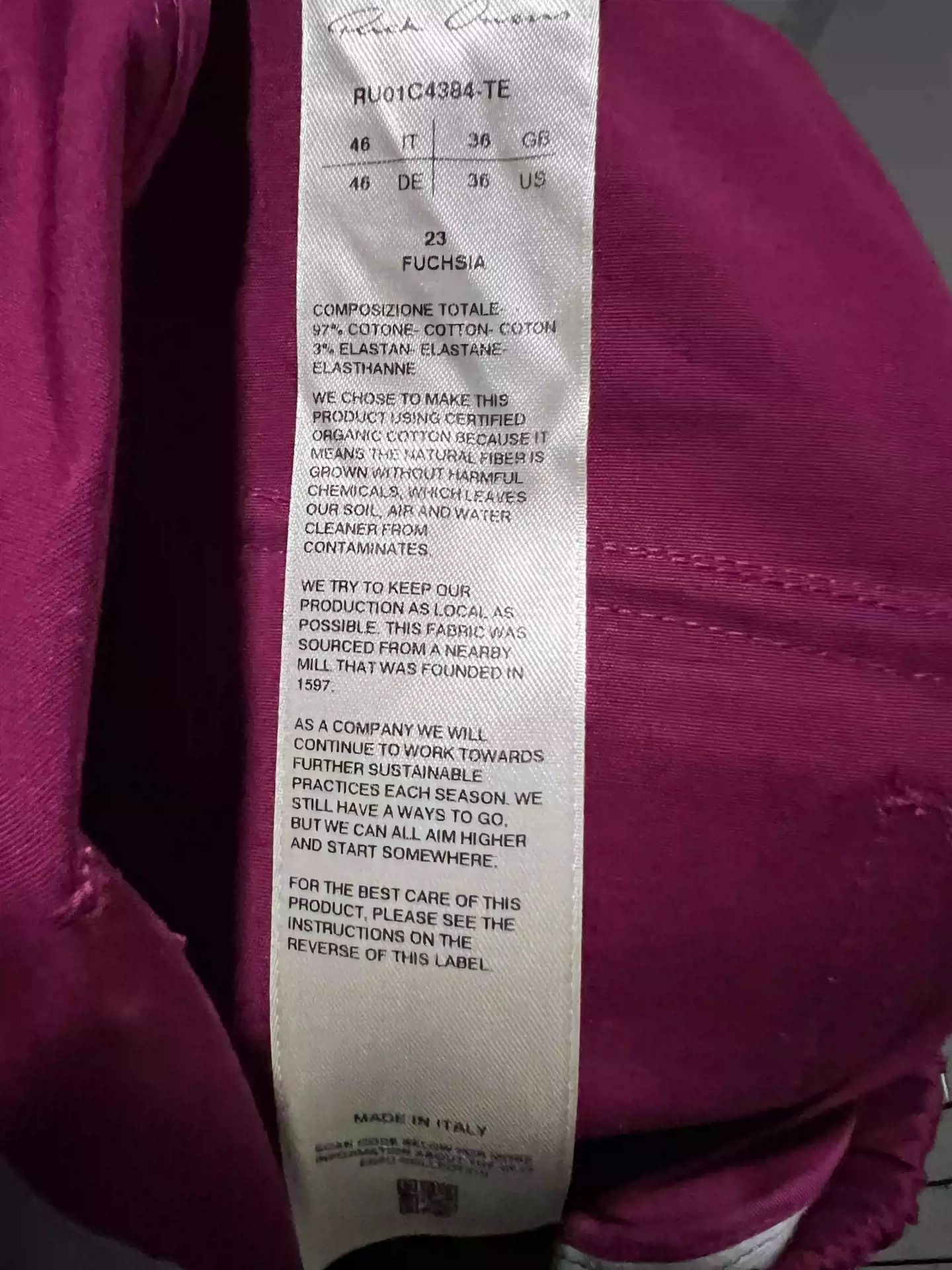 Rick Owens Rick Owens, rose red drawstring shorts Size US 30 / EU 46 - 4 Thumbnail