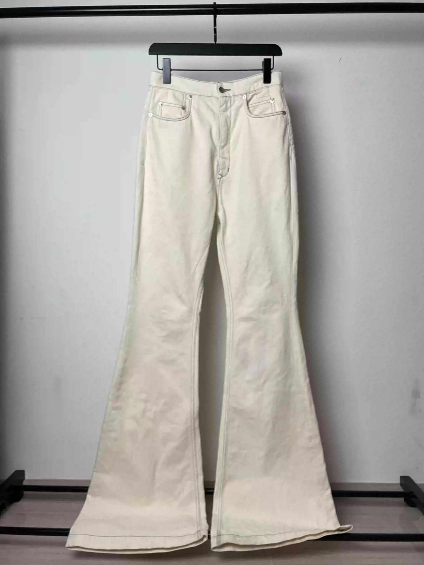 Rick Owens Rick Owens bolan banana wide-leg pants Size US 28 / EU 44 - 1 Thumbnail