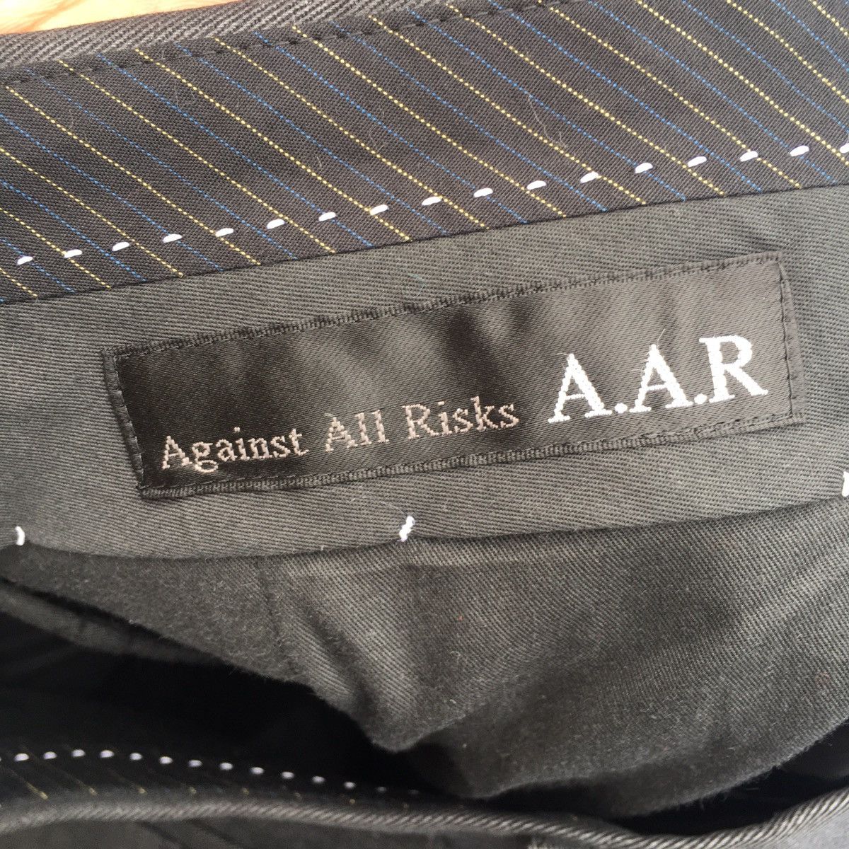 Yohji Yamamoto against all risk black coated pants Size US 32 / EU 48 - 4 Thumbnail