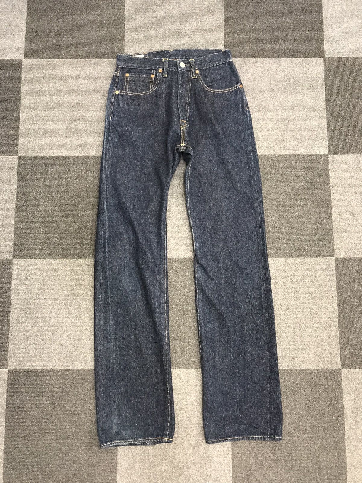 45rpm × Japanese Brand 45rpm Japan Biker Jeans Size US 26 / EU 42 - 1 Thumbnail