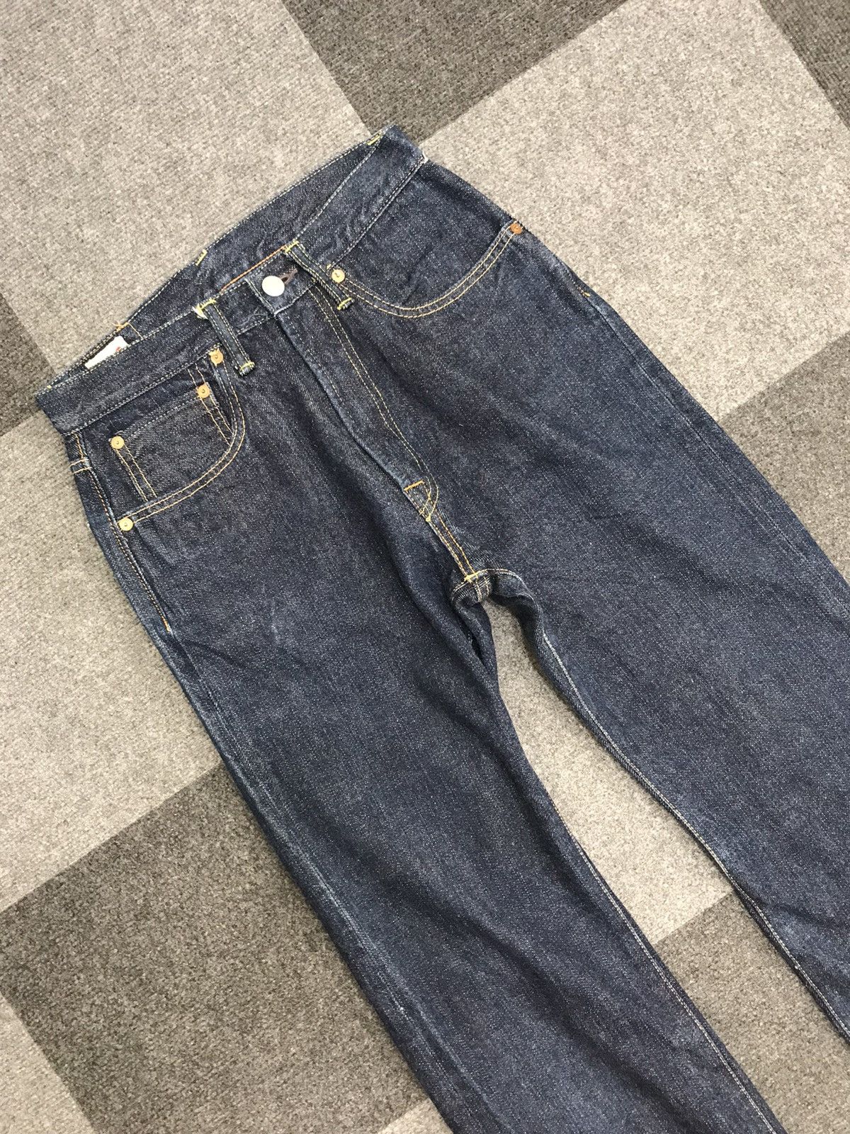 45rpm × Japanese Brand 45rpm Japan Biker Jeans Size US 26 / EU 42 - 2 Thumbnail