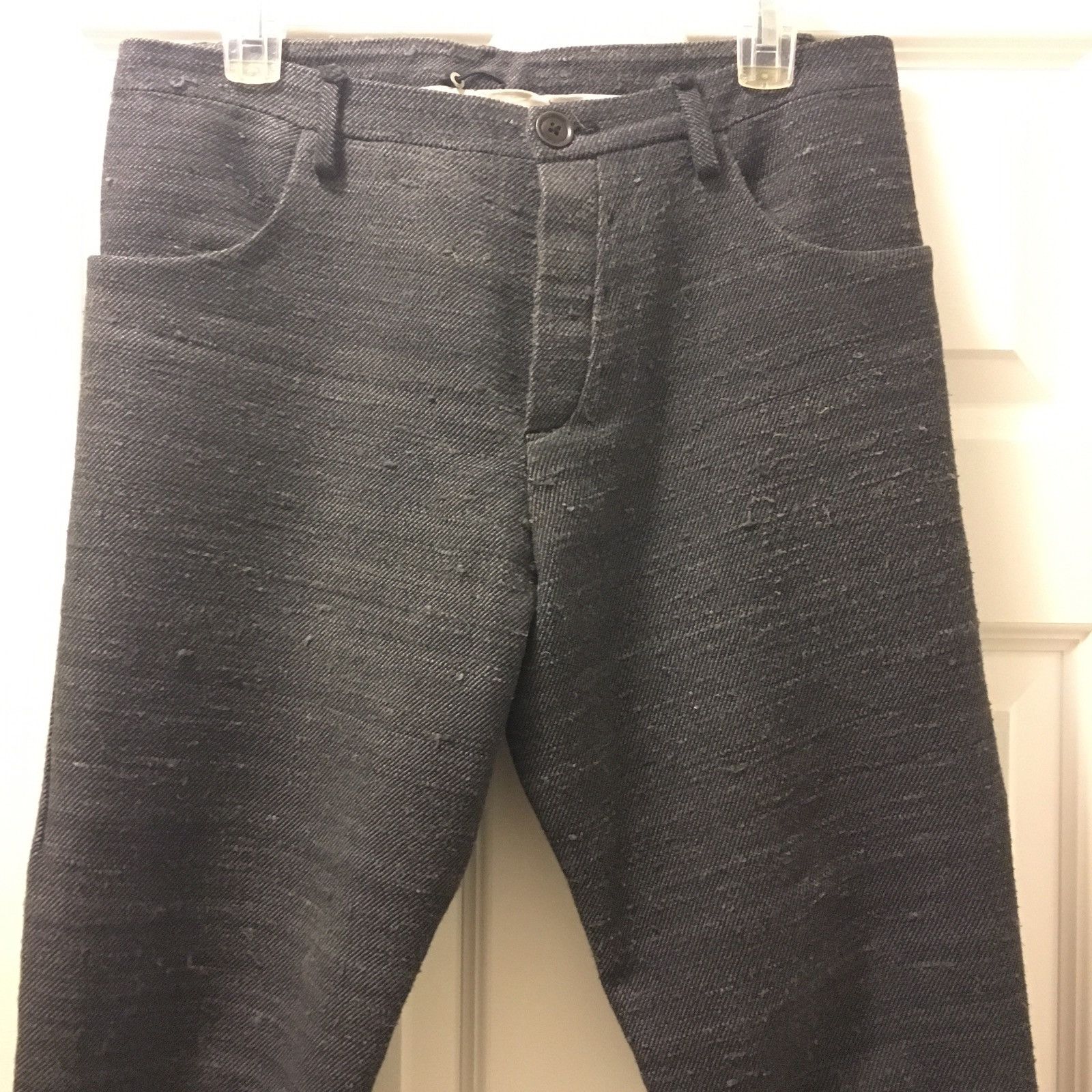 Label Under Construction Handspun Tussah Silk One-Cut Pants Size US 30 / EU 46 - 5 Thumbnail