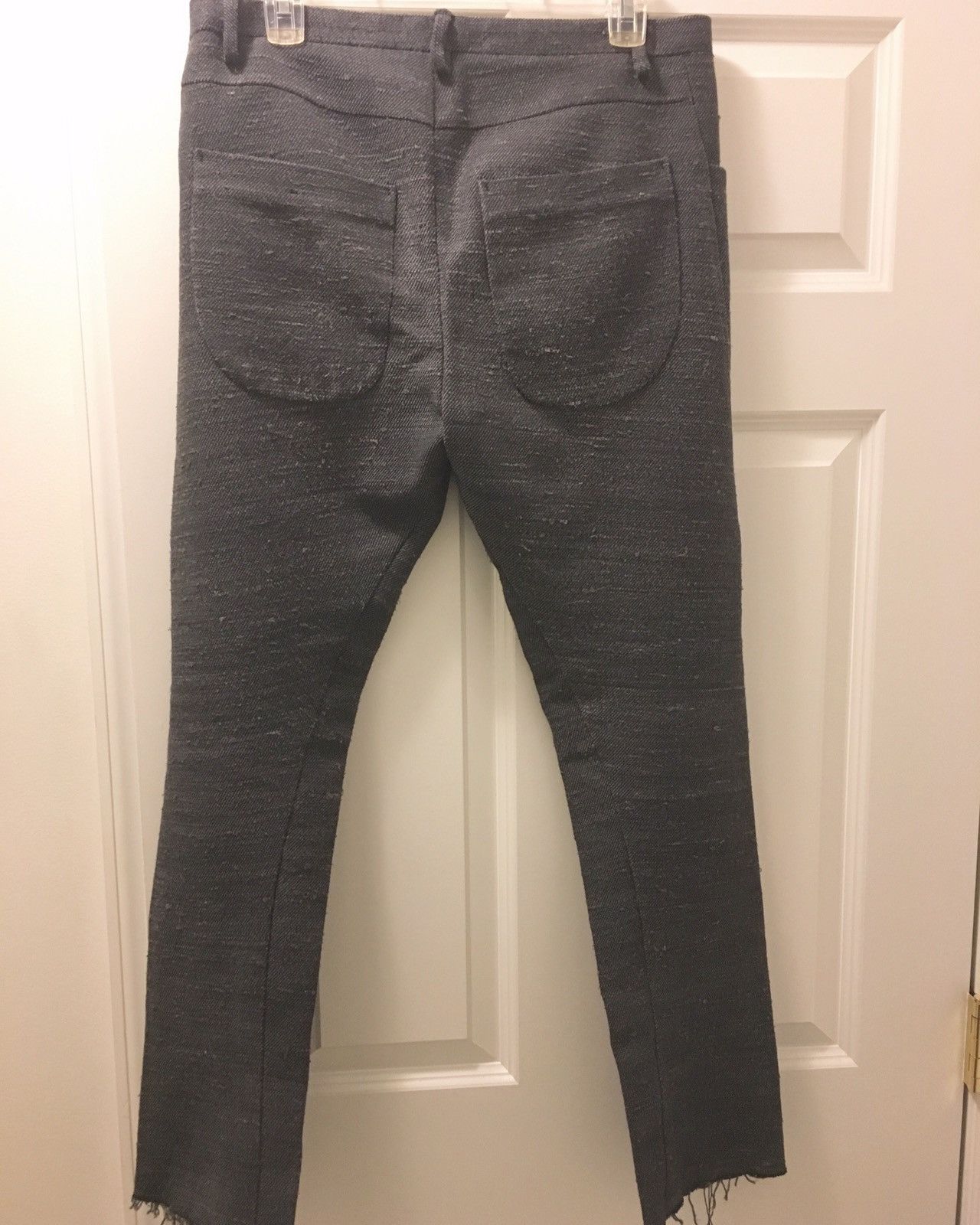 Label Under Construction Handspun Tussah Silk One-Cut Pants Size US 30 / EU 46 - 4 Thumbnail