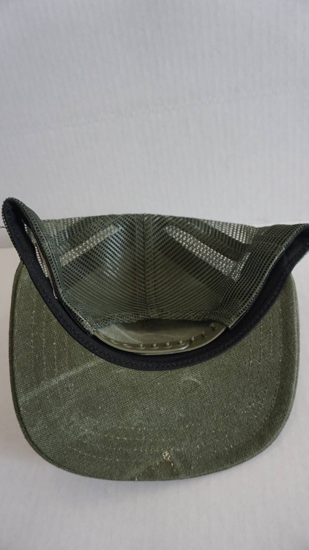 Greg Lauren ARMY DUFFLE TRUCKER HAT Size ONE SIZE - 6 Thumbnail