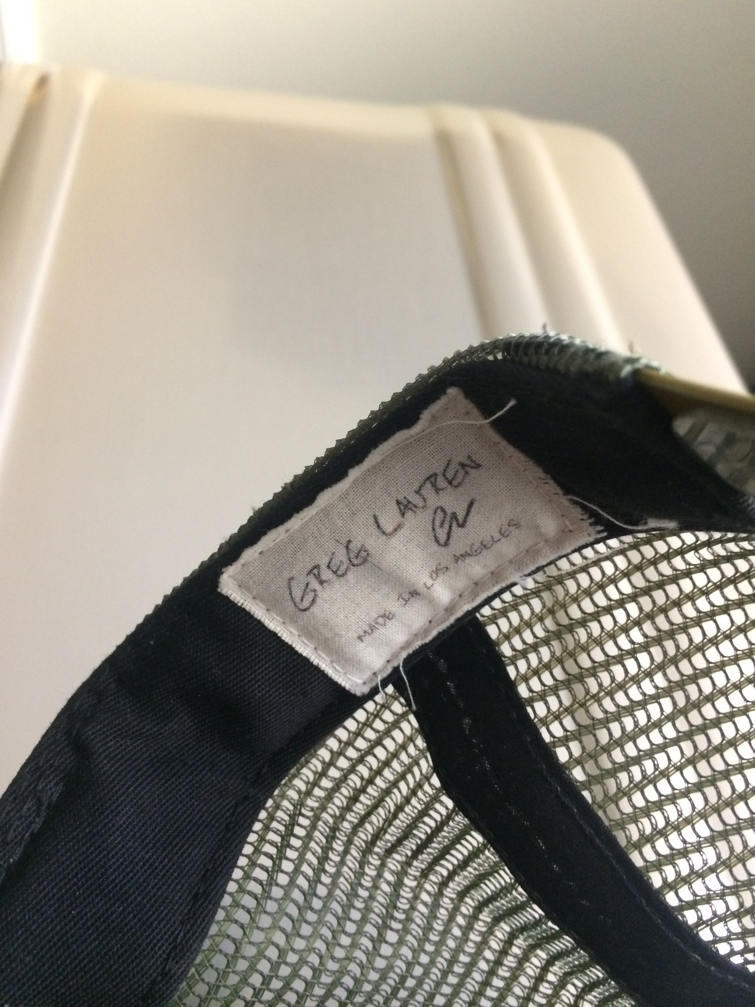 Greg Lauren ARMY DUFFLE TRUCKER HAT Size ONE SIZE - 4 Thumbnail