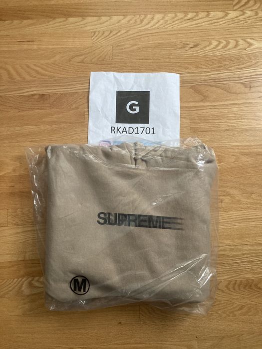 Supreme Supreme Motion Logo Hooded Sweatshirt   Grailed