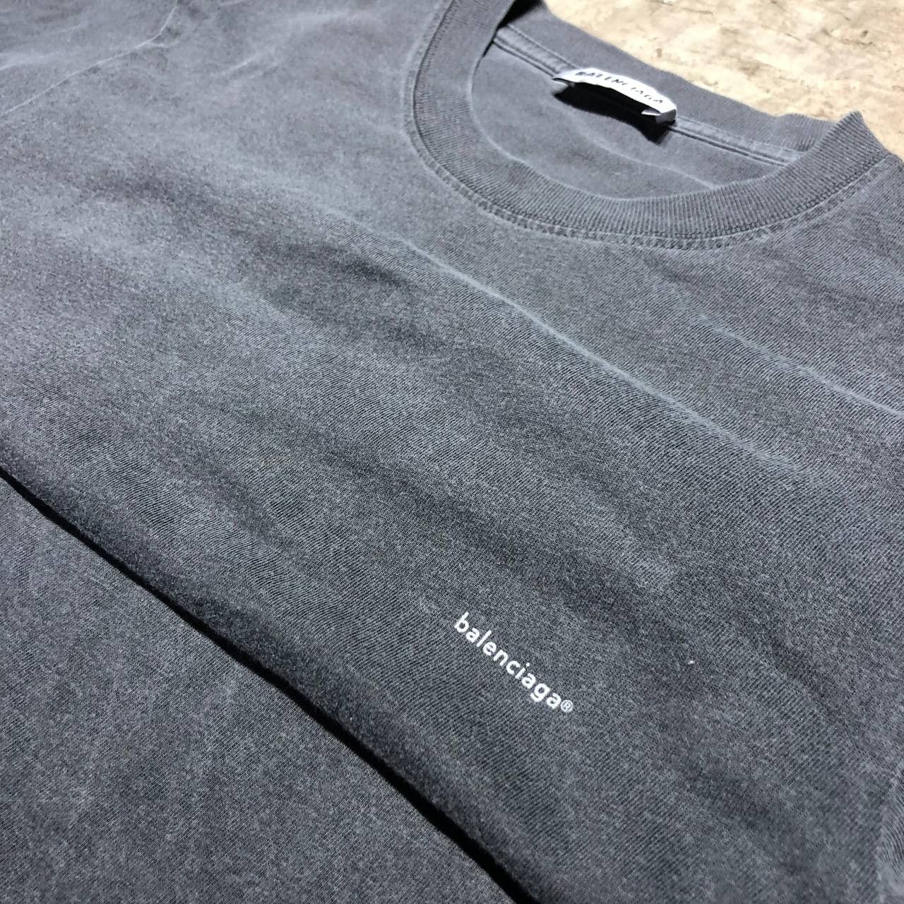 Balenciaga Balenciaga Small Logo tee Youth size Size US XXS / EU 40 - 2 Thumbnail