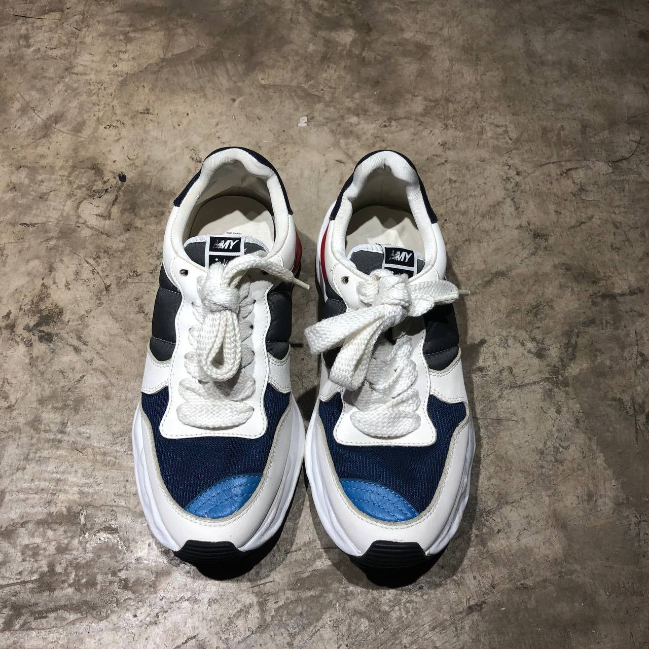 Maison MIHARA YASUHIRO Miharayasuhiro Original Sole Running sneakers Size US 10 / EU 43 - 1 Thumbnail
