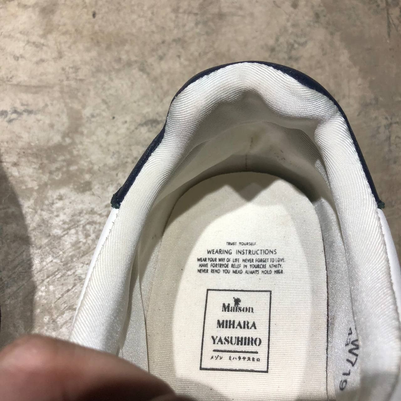 Maison MIHARA YASUHIRO Miharayasuhiro Original Sole Running sneakers Size US 10 / EU 43 - 11 Thumbnail