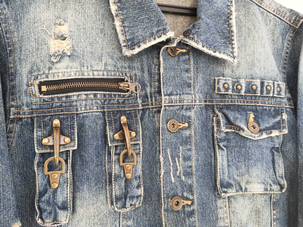 In The Attic In The Attic Denim Jacket Size US M / EU 48-50 / 2 - 7 Thumbnail