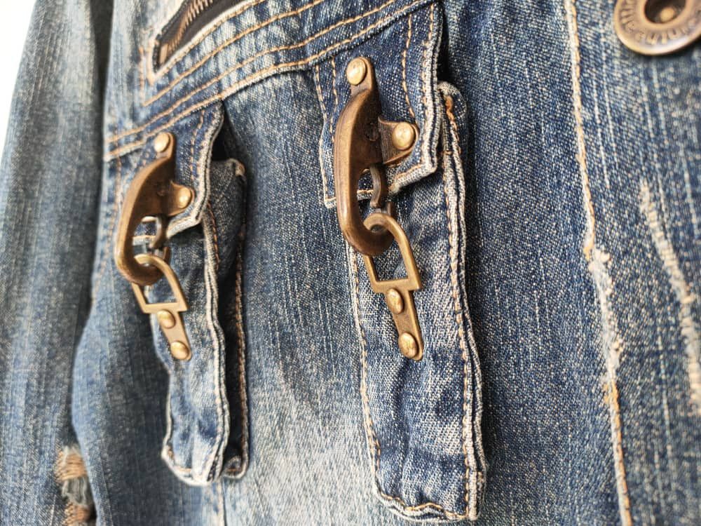 In The Attic In The Attic Denim Jacket Size US M / EU 48-50 / 2 - 10 Thumbnail