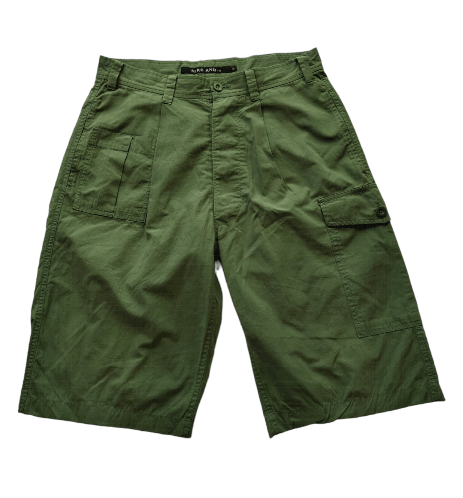Japanese Brand Niko And Jorts Cargo Pants Size US 31 - 1 Thumbnail