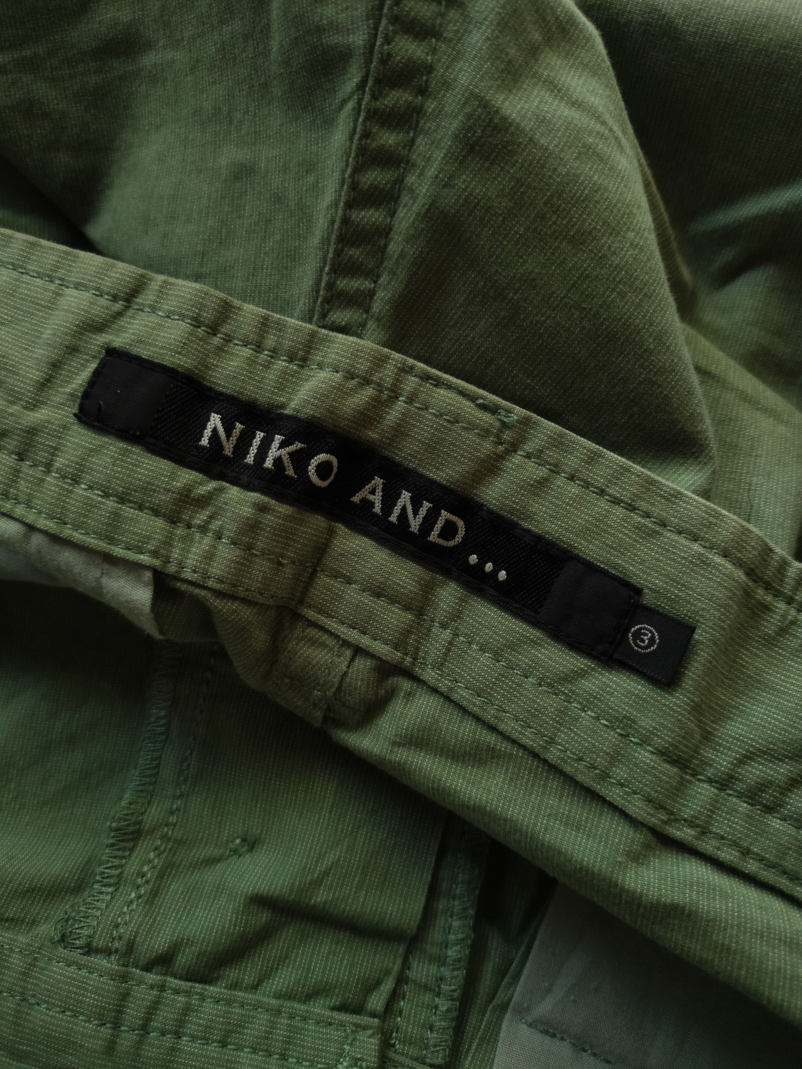 Japanese Brand Niko And Jorts Cargo Pants Size US 31 - 7 Thumbnail