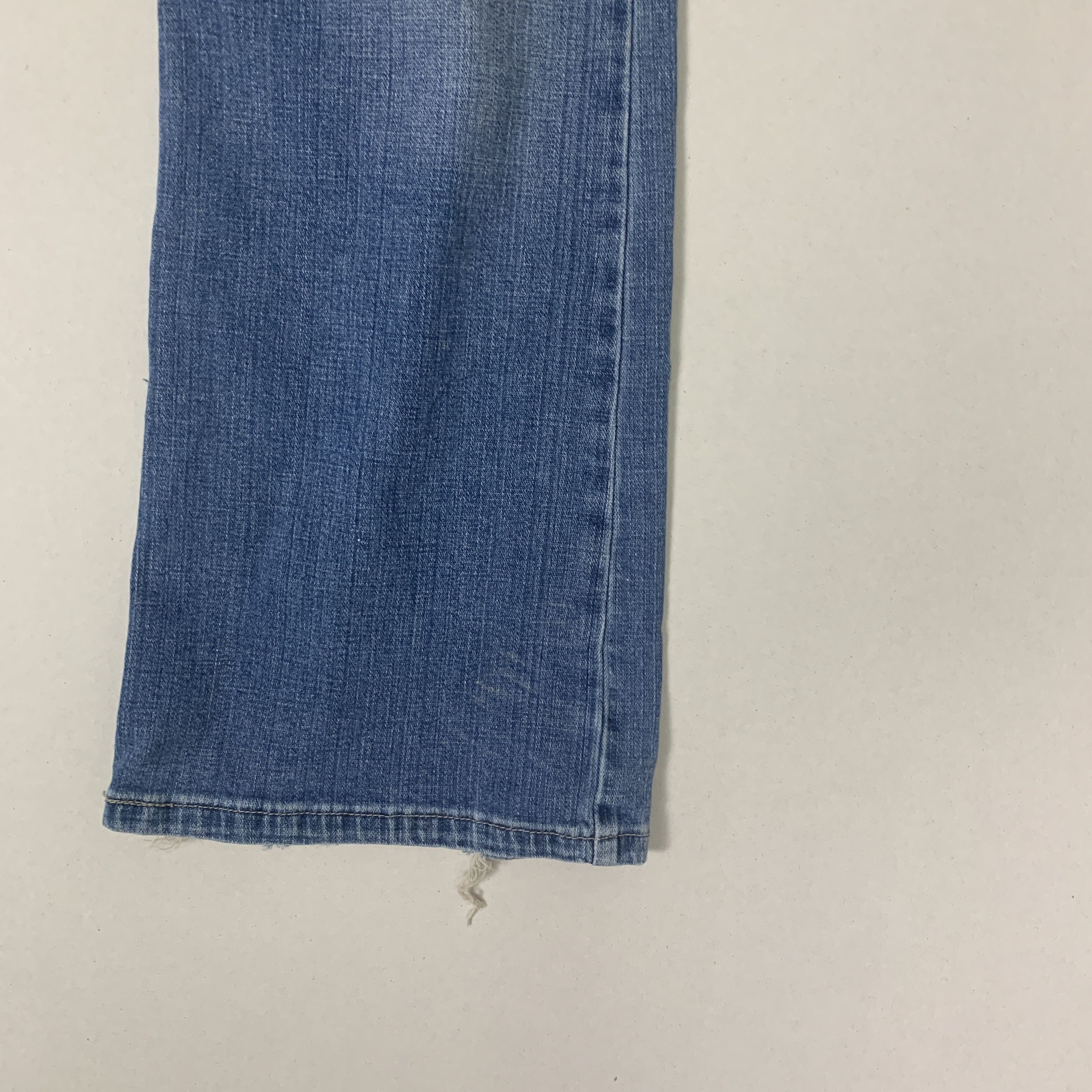 Levi's Vintage Levis 518 Flare Bootcut Blue Denim Jeans Size US 36 / EU 52 - 3 Thumbnail