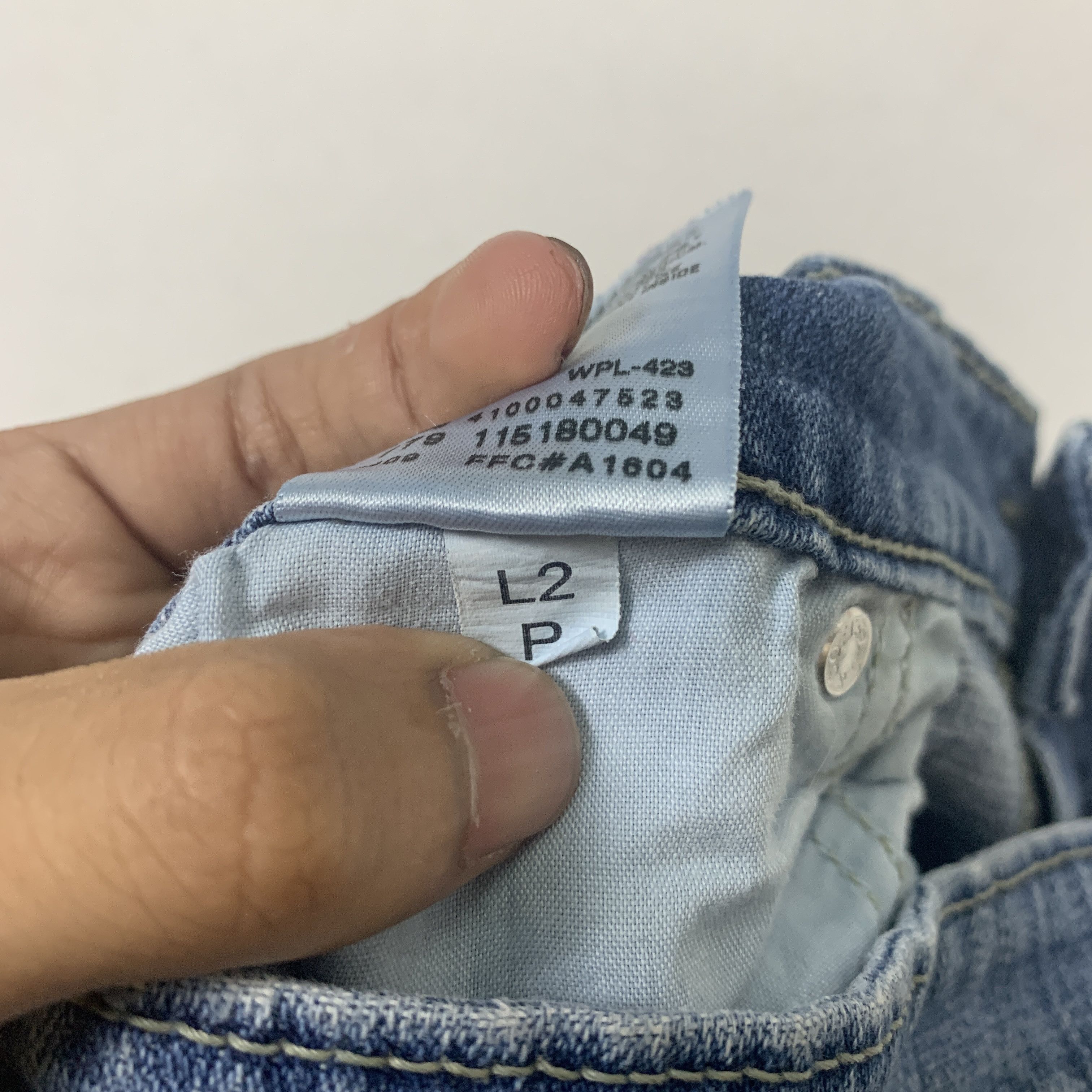 Levi's Vintage Levis 518 Flare Bootcut Blue Denim Jeans Size US 36 / EU 52 - 17 Thumbnail