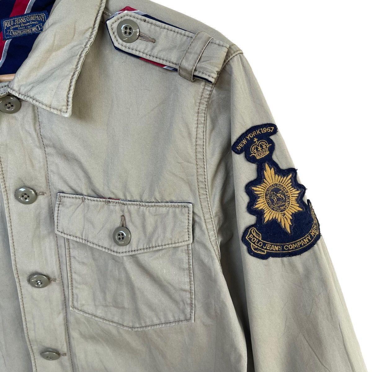 Ralph Lauren Polo Jeans Ralph Lauren Zipper Army Jacket Size US M / EU 48-50 / 2 - 7 Thumbnail