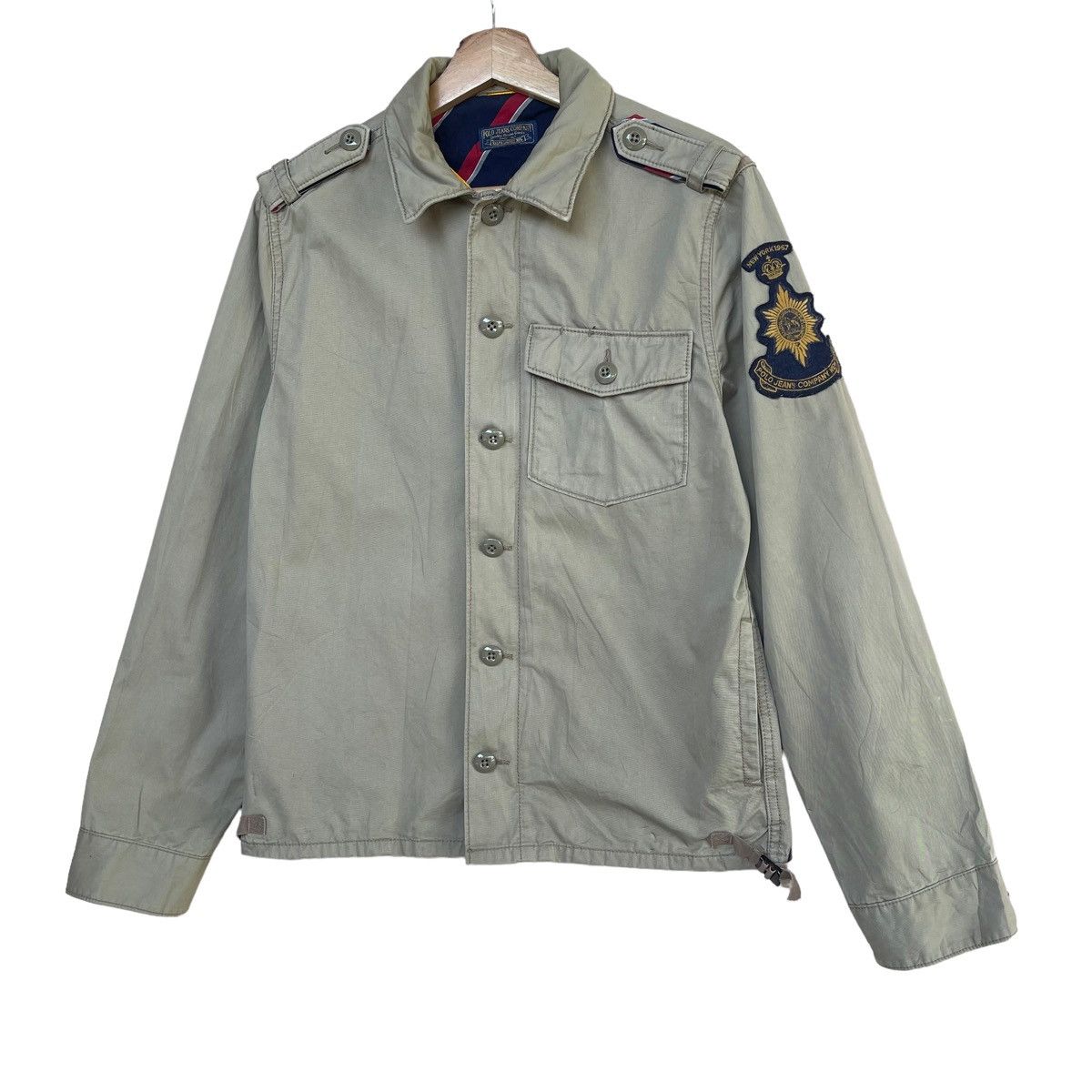 Ralph Lauren Polo Jeans Ralph Lauren Zipper Army Jacket Size US M / EU 48-50 / 2 - 3 Thumbnail