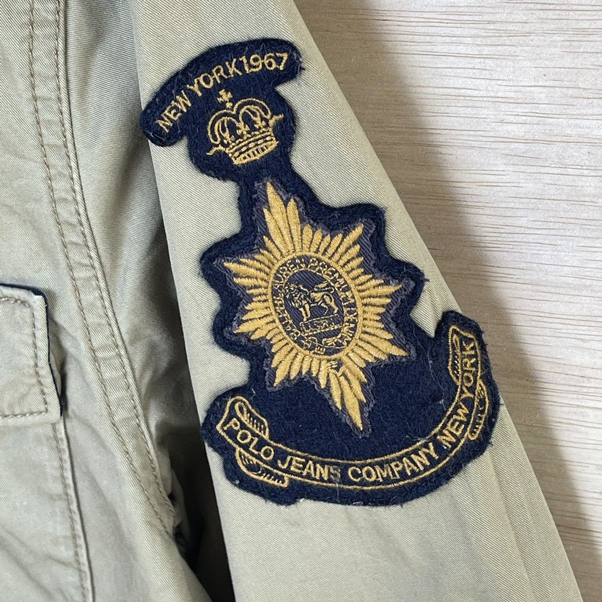 Ralph Lauren Polo Jeans Ralph Lauren Zipper Army Jacket Size US M / EU 48-50 / 2 - 8 Thumbnail