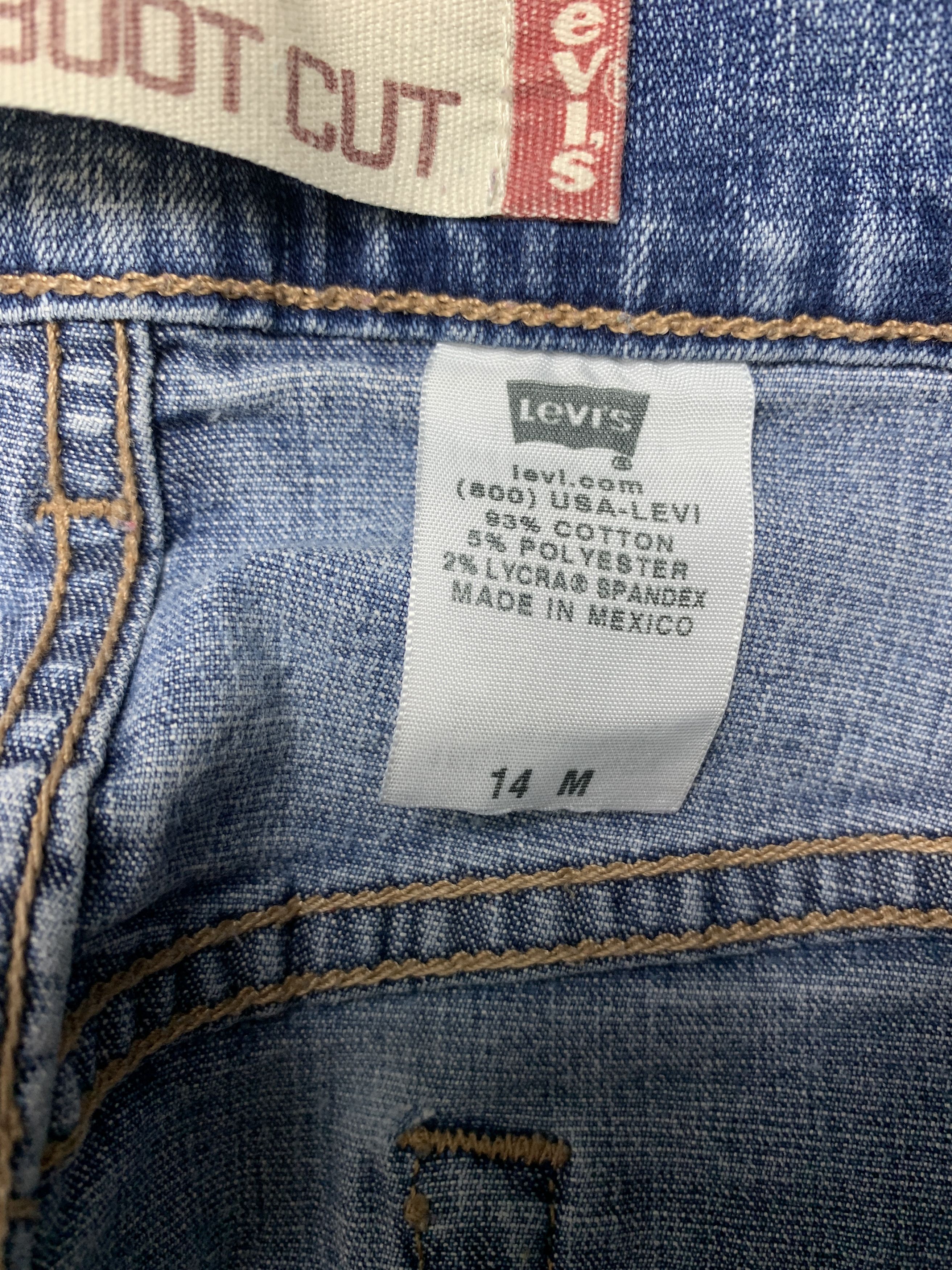 Levi's Vintage Levis 515 Boot Cut Faded Blue Jeans P0319 Size 32" / US 10 / IT 46 - 10 Thumbnail