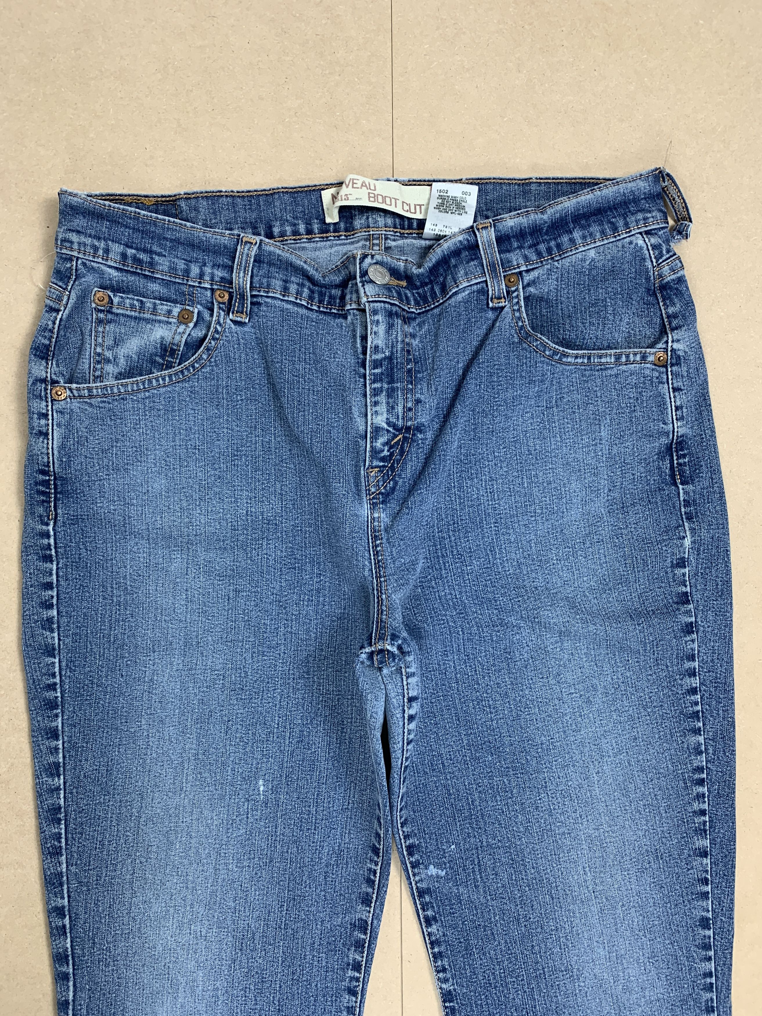 Levi's Vintage Levis 515 Boot Cut Faded Blue Jeans P0319 Size 32" / US 10 / IT 46 - 2 Thumbnail