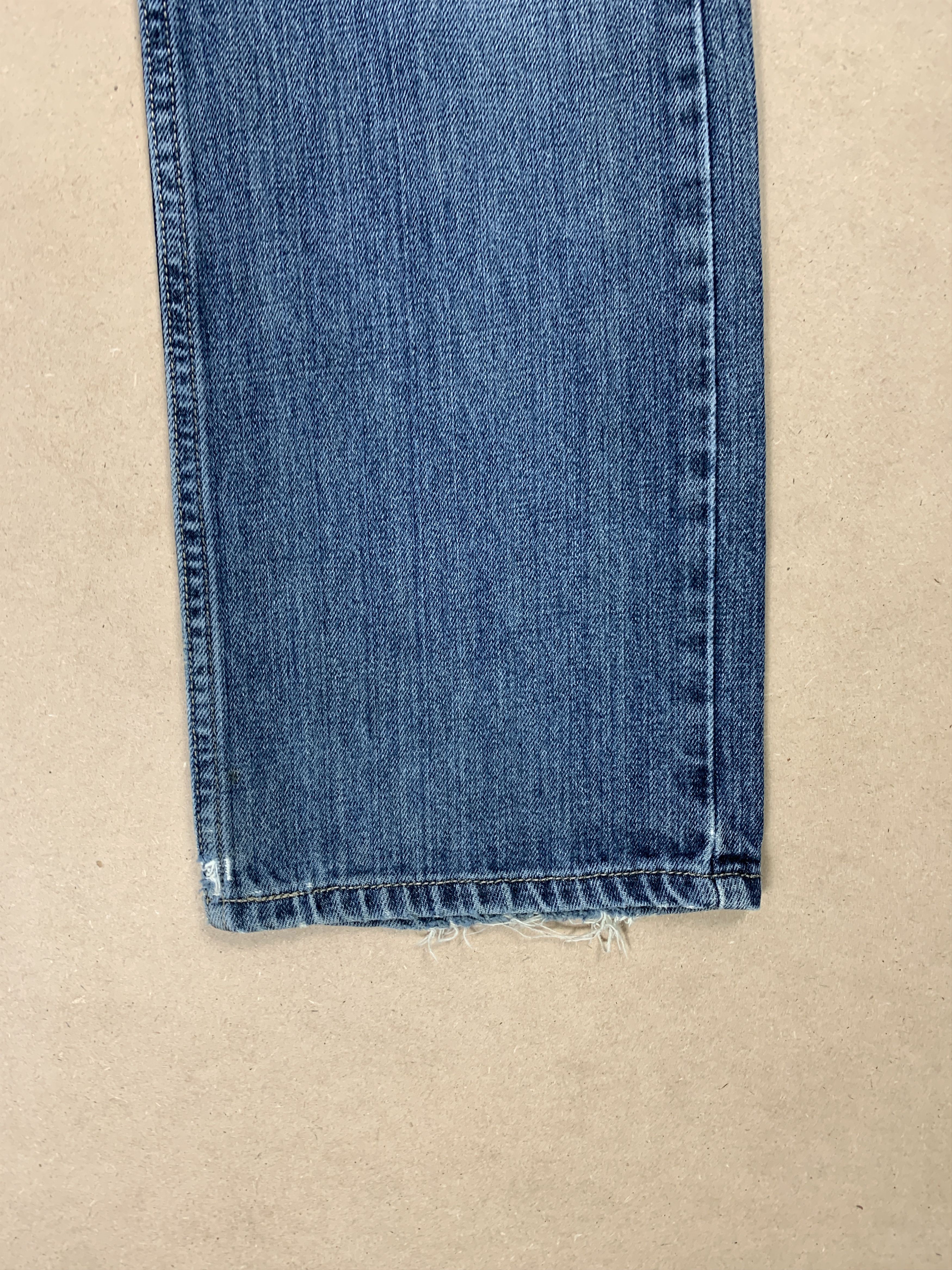 Levi's Vintage Levis 514 Straight Cut Faded Blue Jeans Size US 30 / EU 46 - 3 Thumbnail