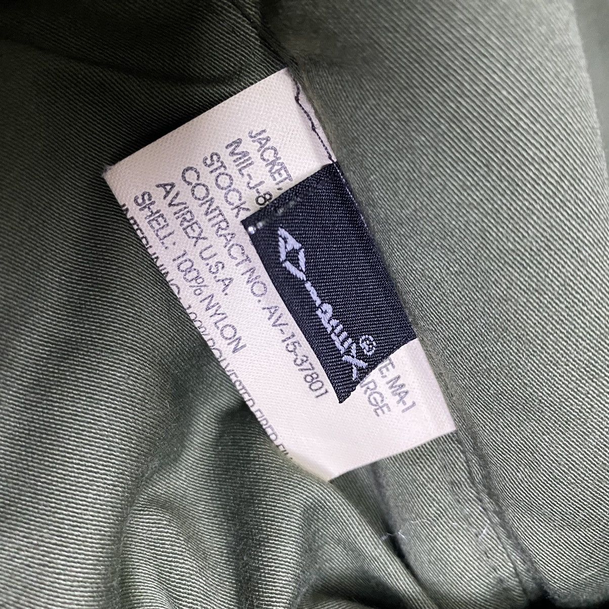 Avirex Vintage 60s Avirex Vietnam War USN USAF WEP Flight Jacket Size US L / EU 52-54 / 3 - 11 Thumbnail